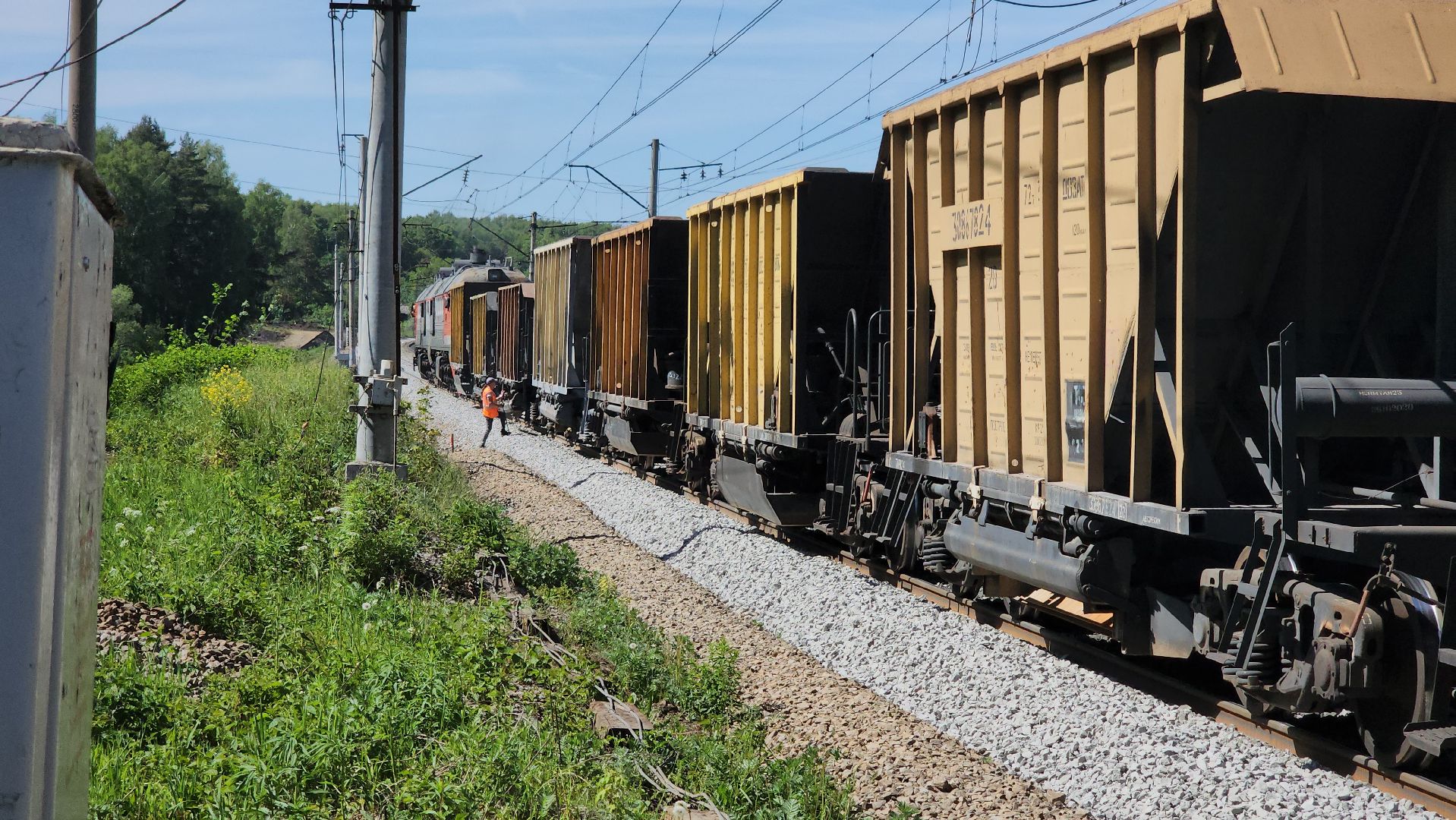 кашира, железная дорога, павелецкое направление, электрички, поезда, ожерелье, тесна, капитальный ремонт,