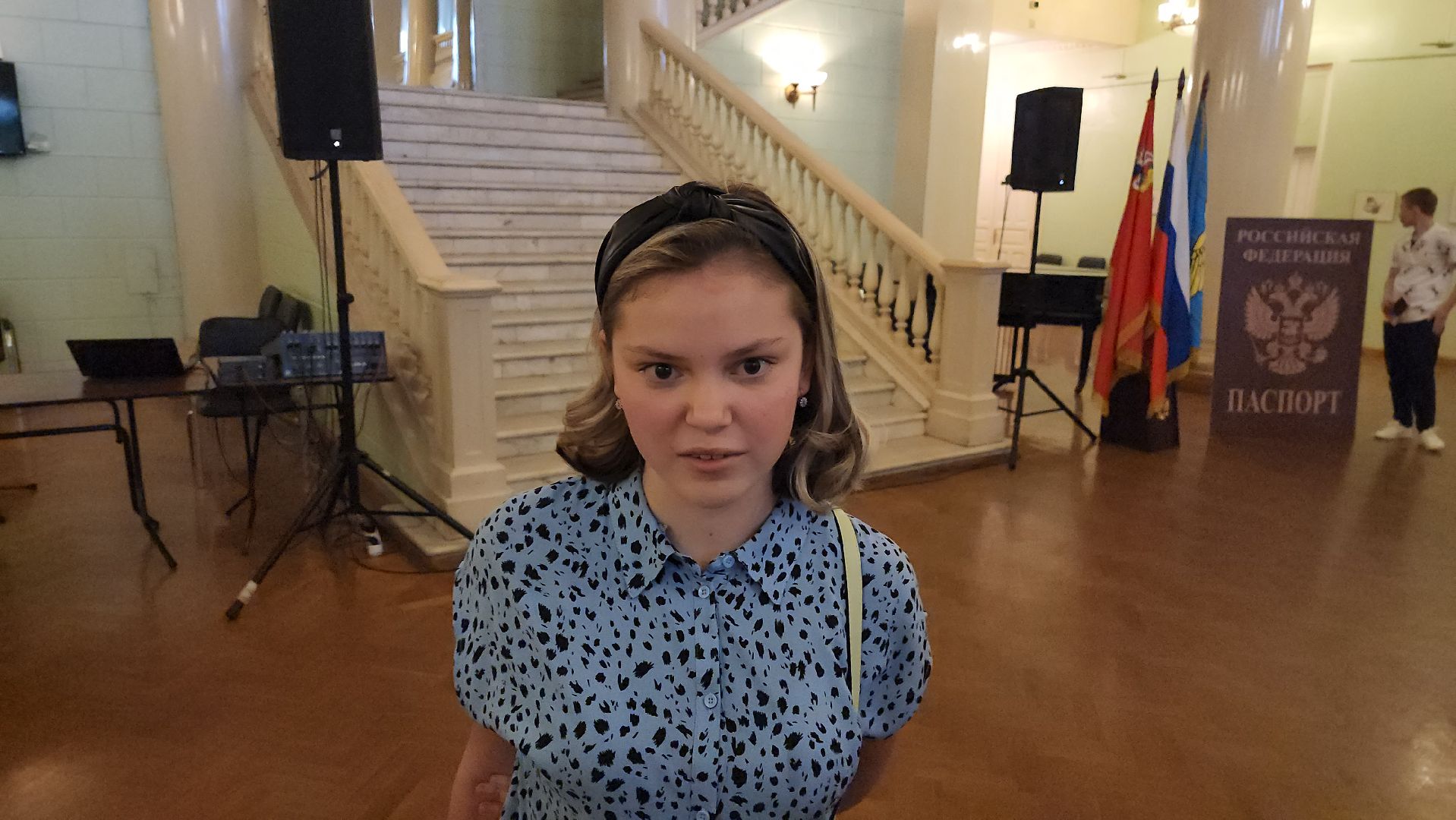 вручение паспортов, Дворец культуры, борис аубакиров, Татьяна Еременко,