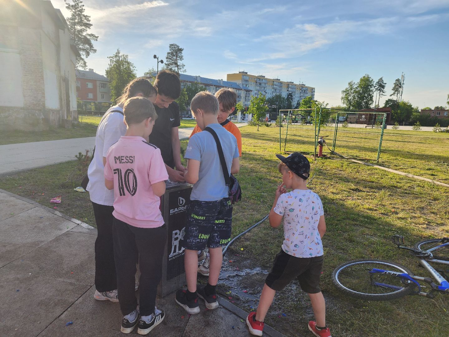 парки подмосковья, питьевой фонтанчик, орехово-зуевский округ,