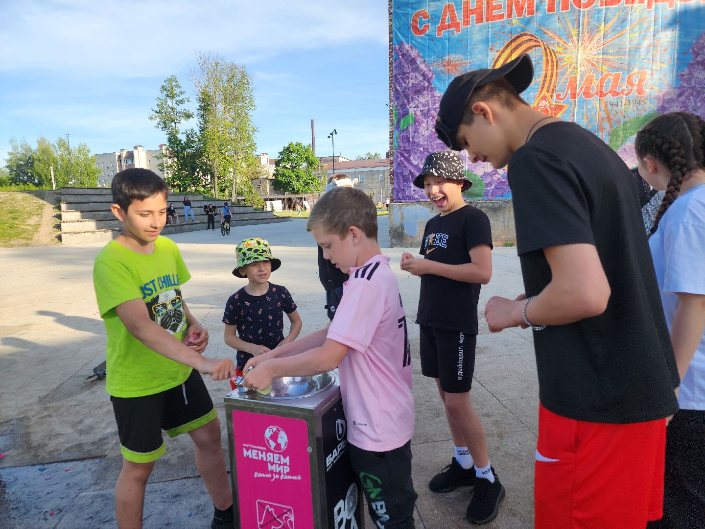 парки подмосковья, питьевой фонтанчик, орехово-зуевский округ,