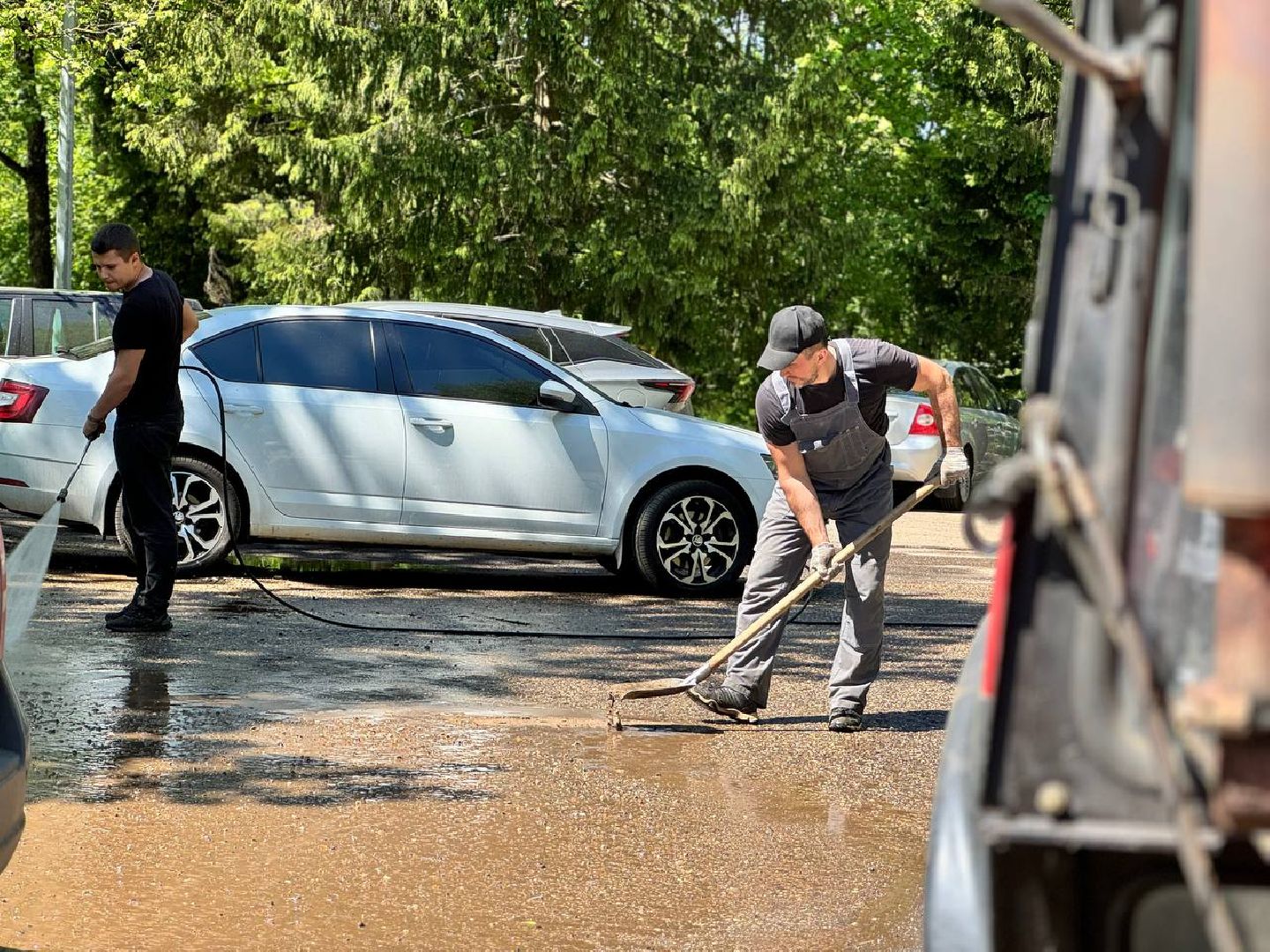 парковочные места, управляющая компания, восход,
