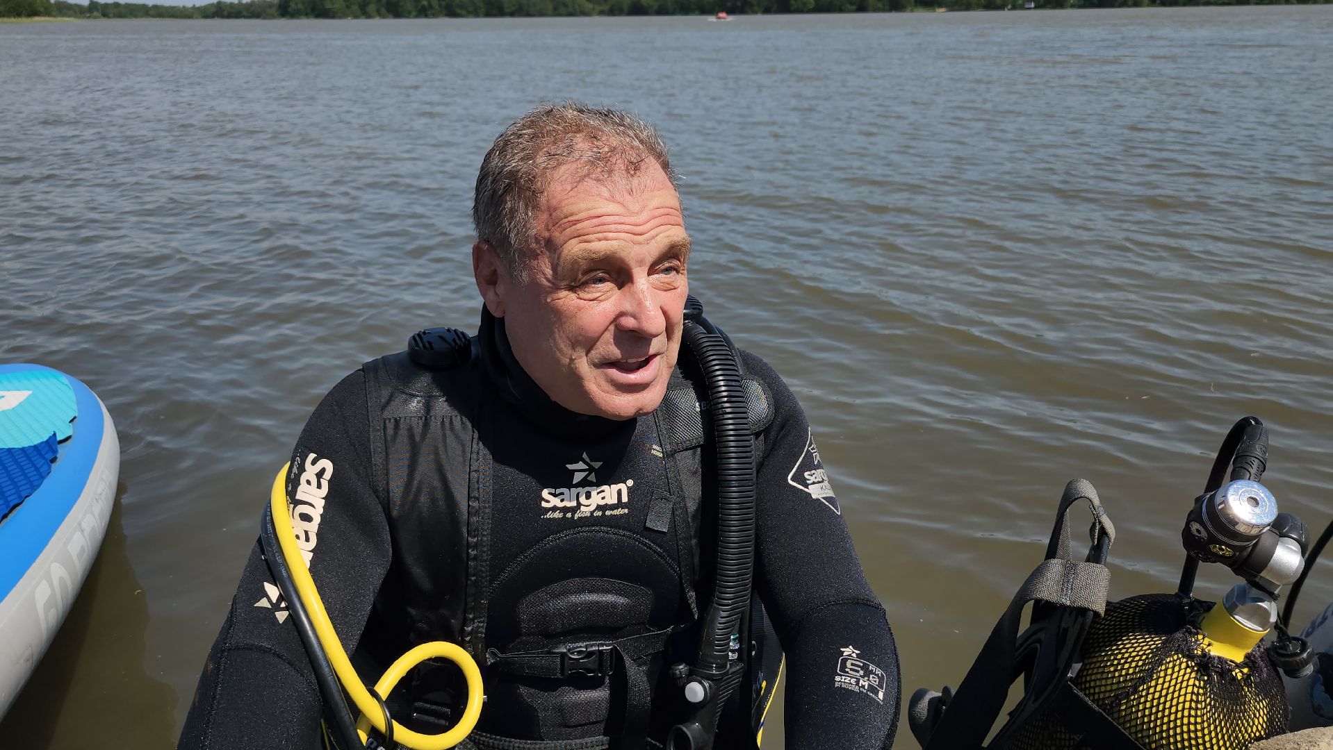 дайвинг, очистка водоемов, экологическая акция, Бисерово, Богородский городской округ,