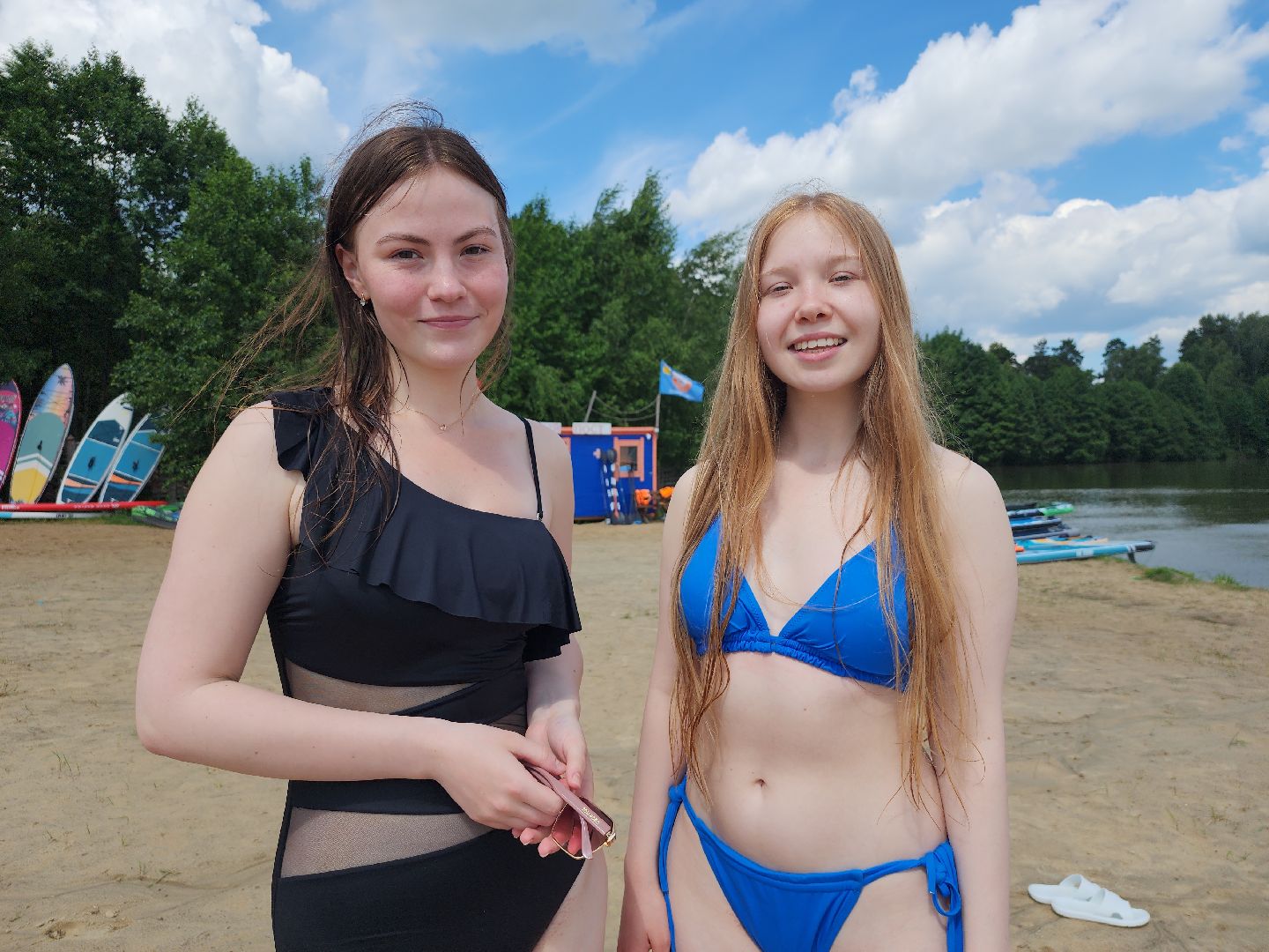 пляжный сезон, купальный сезон, озеро, Бисерово, Богородский городской округ,