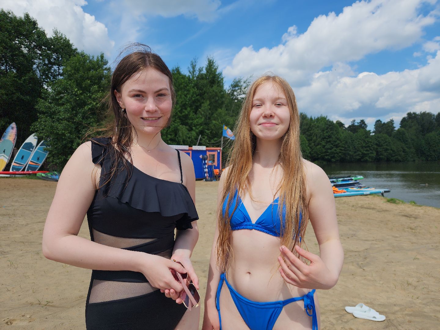 пляжный сезон, купальный сезон, озеро, Бисерово, Богородский городской округ,