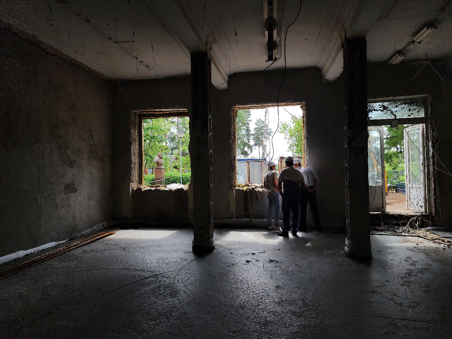 Дубна, Школа 1, Капитальный ремонт, Строительство,