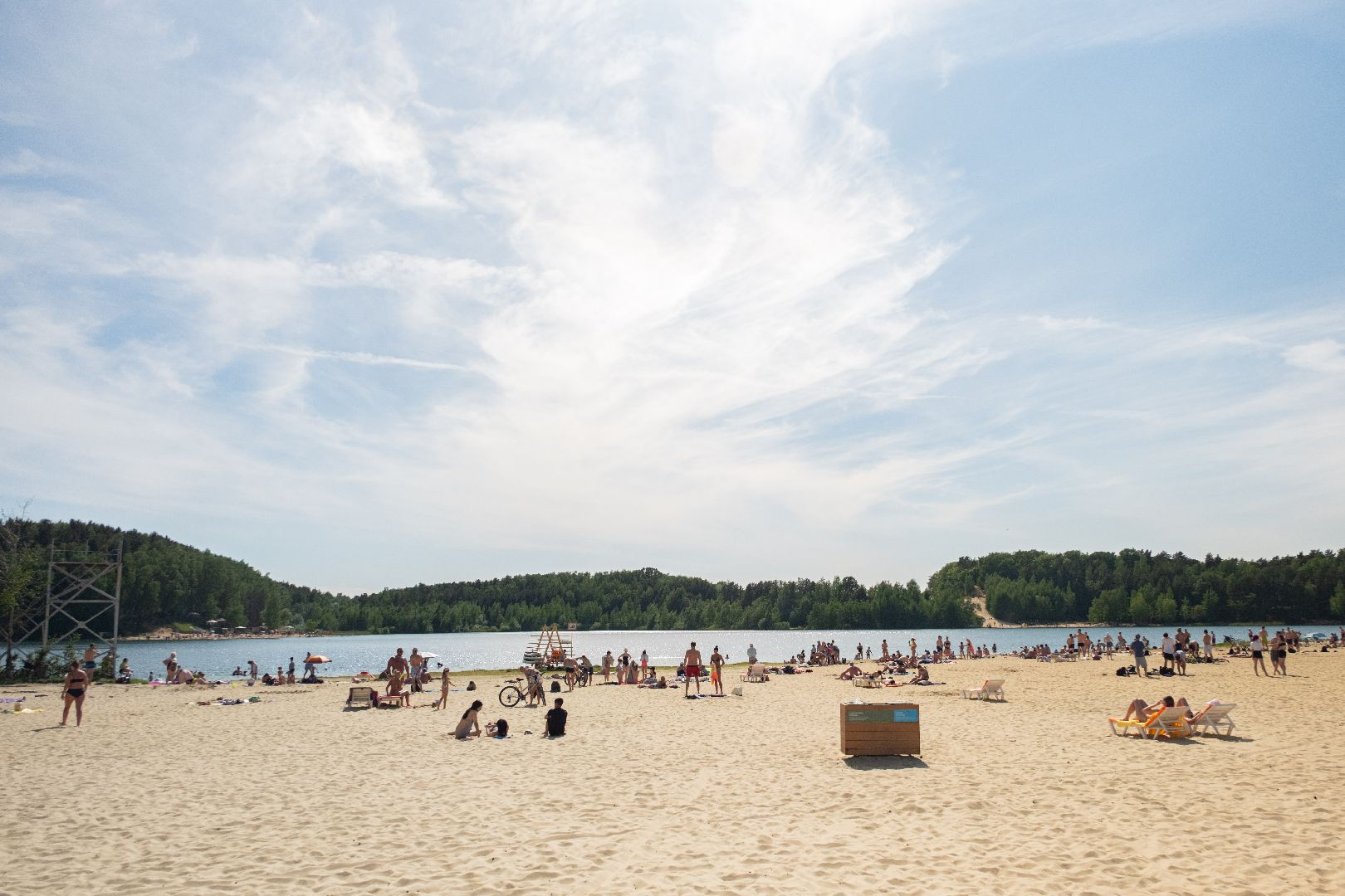 лыткарино, благоустройство, карьер, волкуша, пляжный сезон, лето,