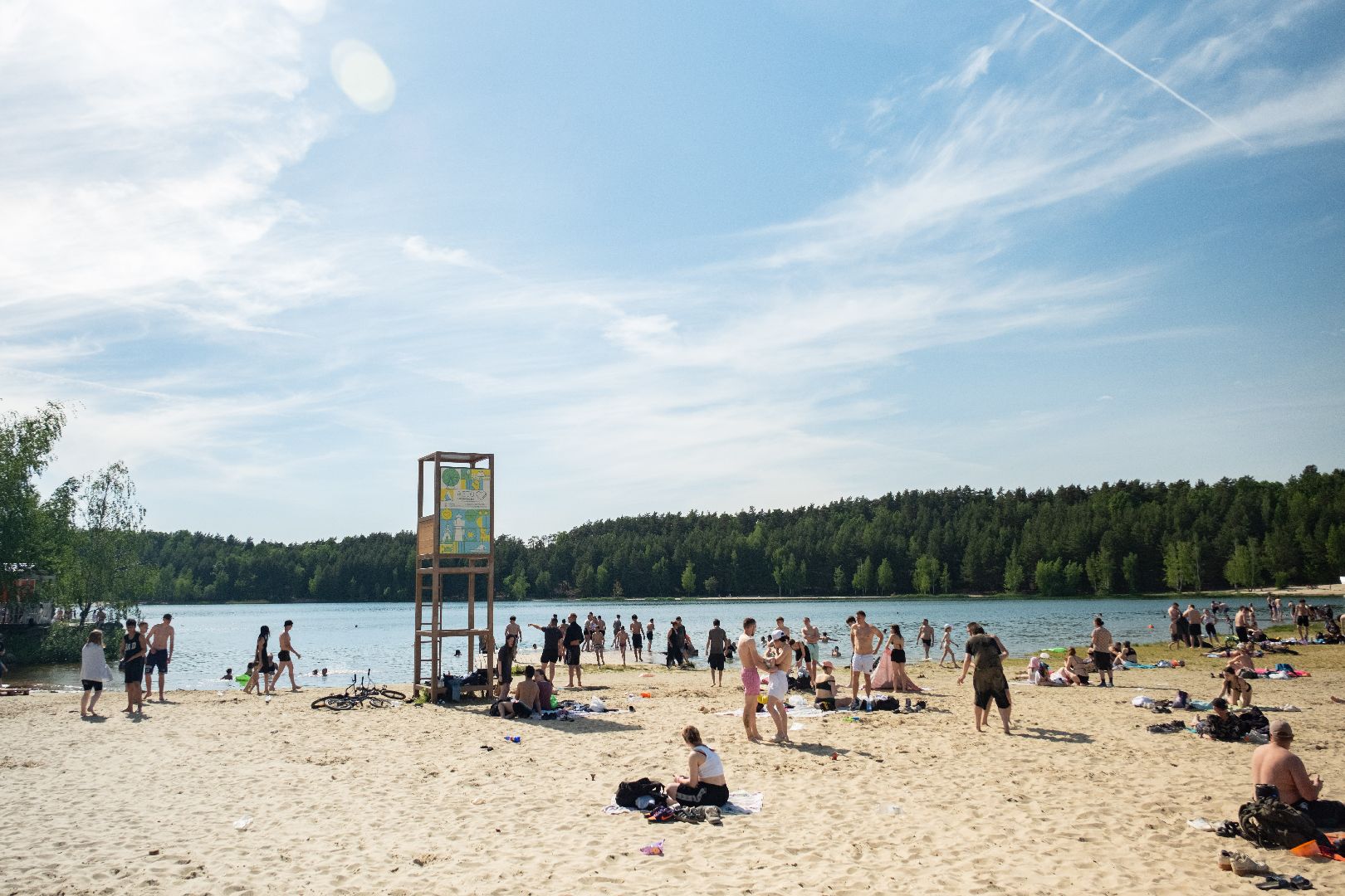 лыткарино, благоустройство, карьер, волкуша, пляжный сезон, лето,