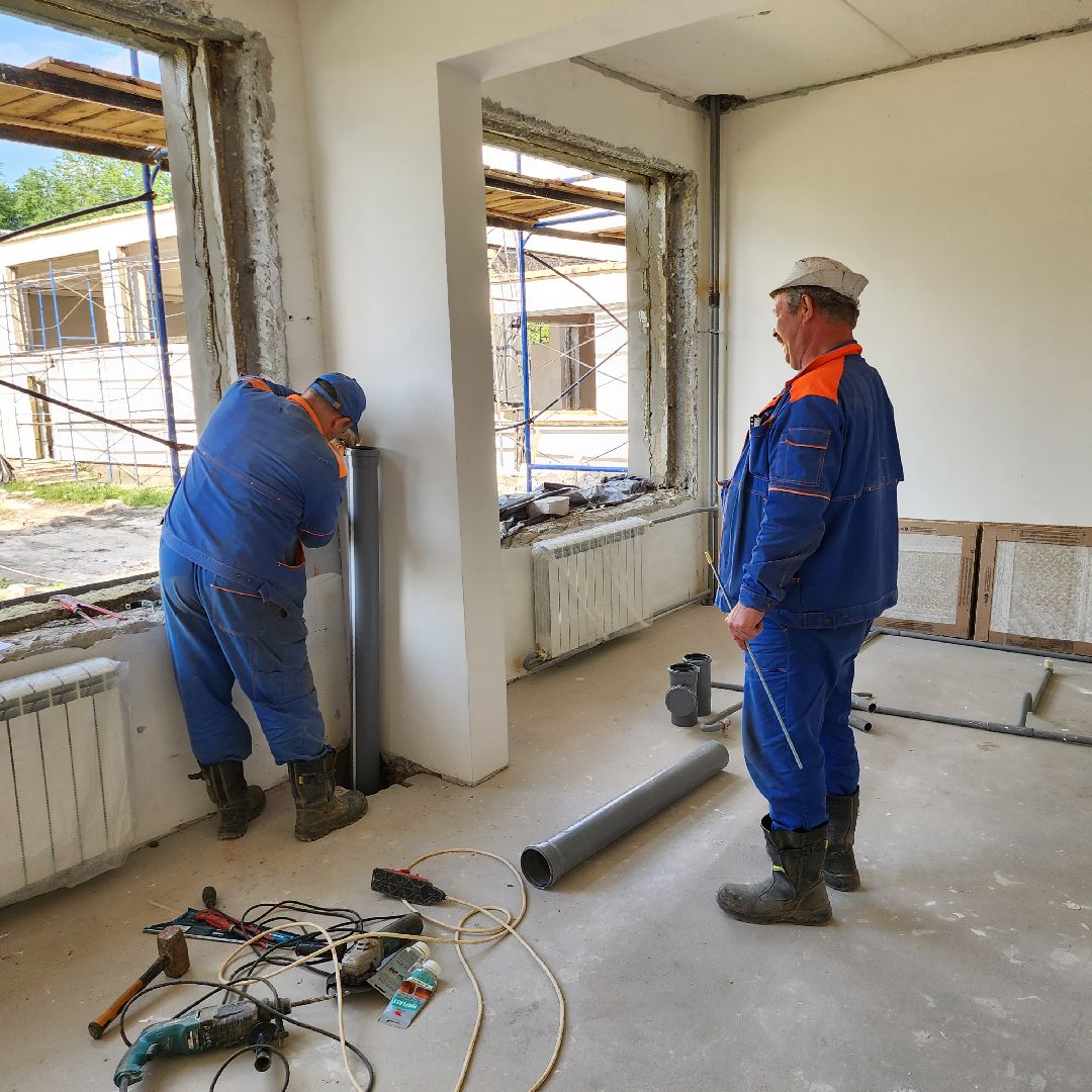 Краснопутьская школа, капитальный ремонт, Домодедово,