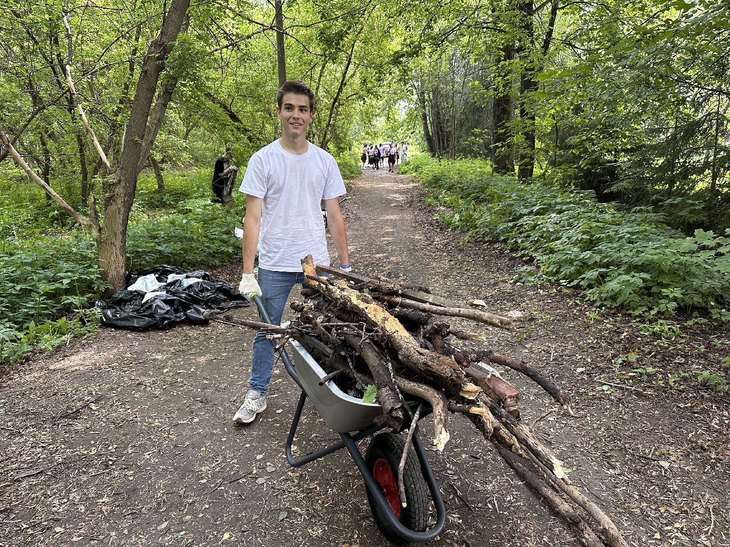 Клин, общество, субботники, Подмосковье, Волонтеры Подмосковья, экология, молодежь,