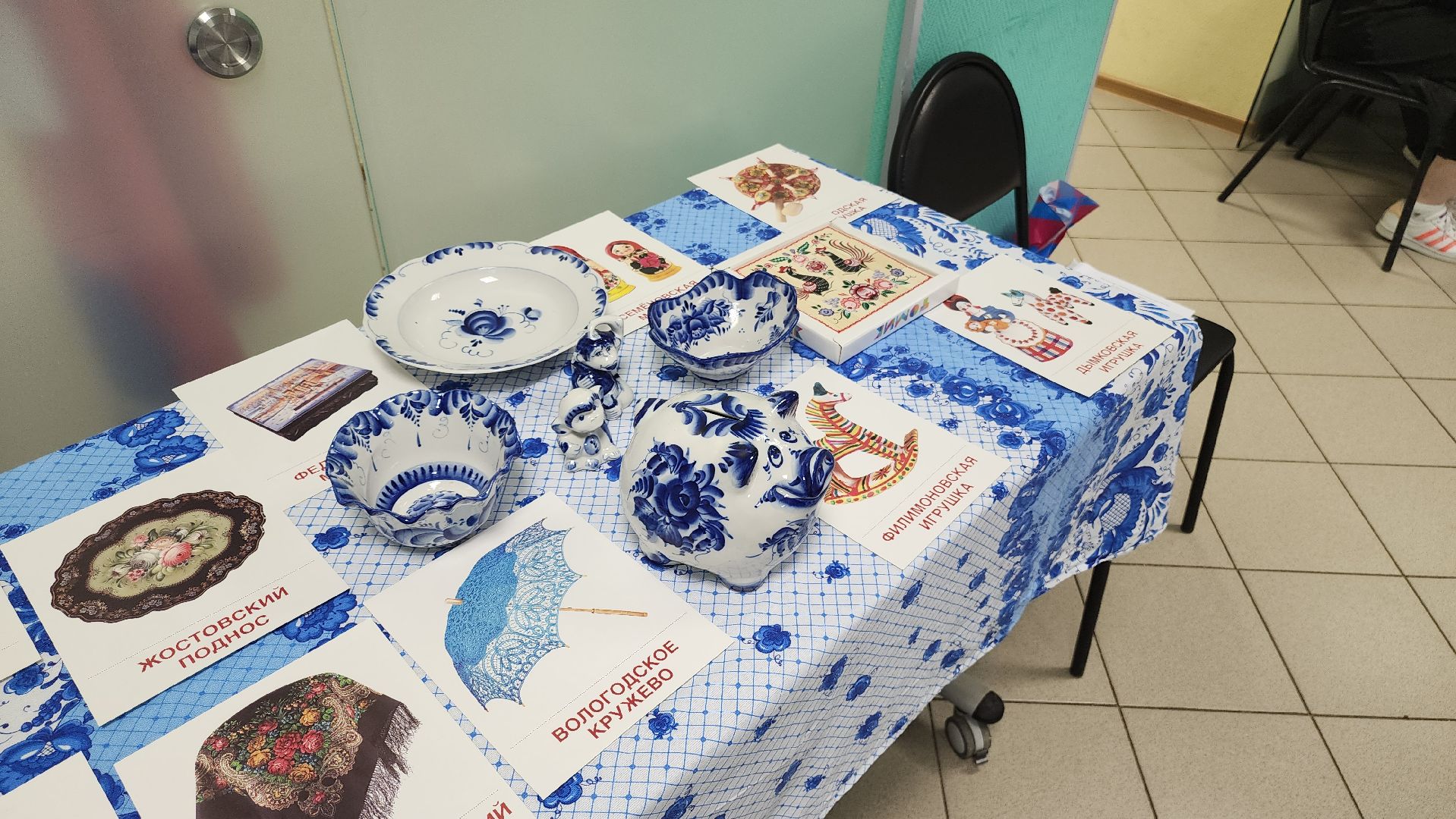 долгопрудный, день защиты детей, гжель, промыслы, общественники, мастер класс,