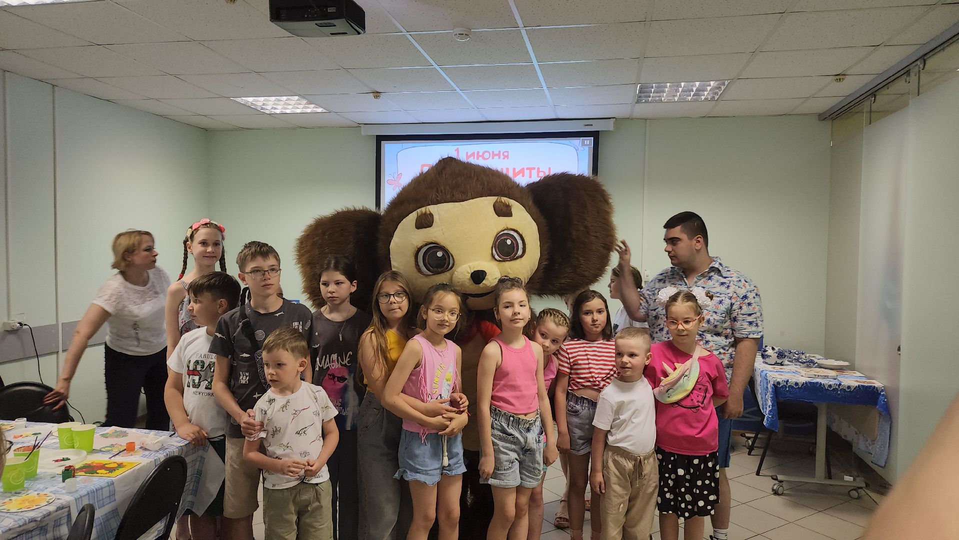 долгопрудный, день защиты детей, гжель, промыслы, общественники, мастер класс,