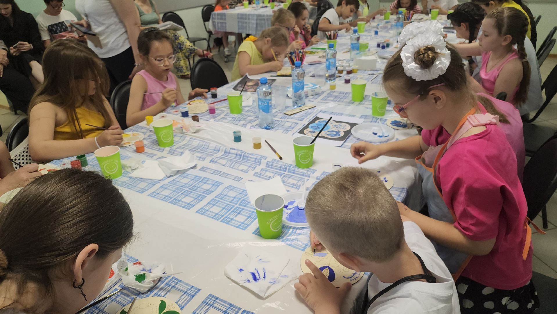 долгопрудный, день защиты детей, гжель, промыслы, общественники, мастер класс,