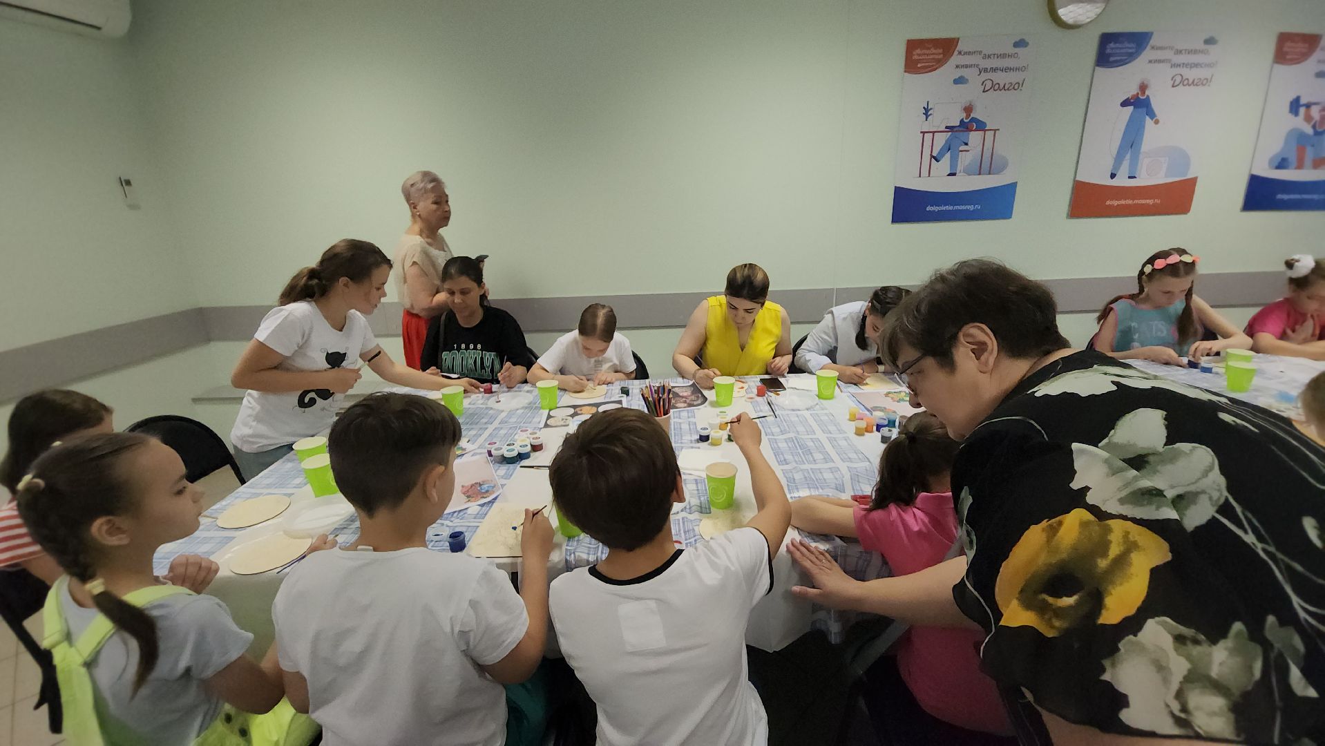 долгопрудный, день защиты детей, гжель, промыслы, общественники, мастер класс,