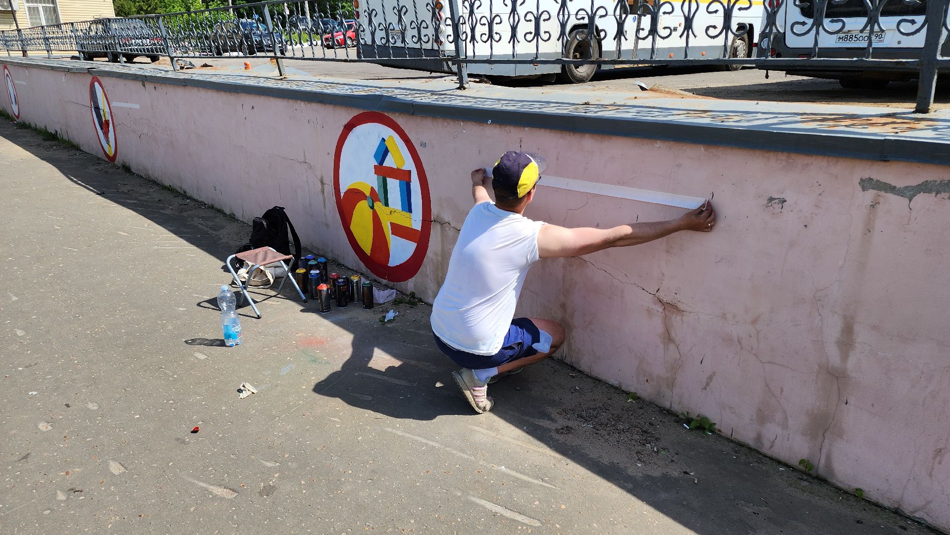 кашира, вокзал, безопасность на жд, железная дорога, граффити, предупреждающие знаки,