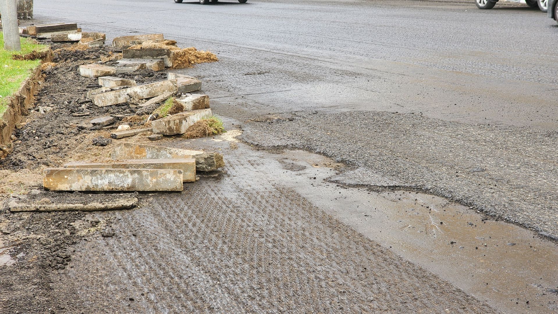 долгопрудный, бордюр, ремонт, асфальт, благоустойство,