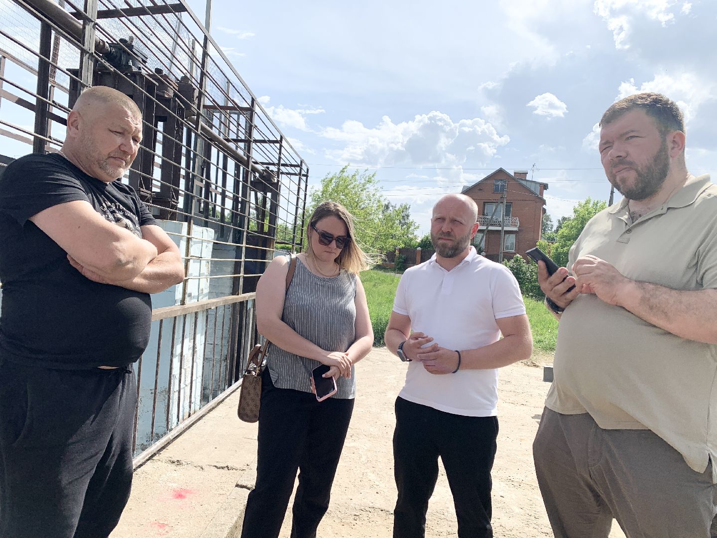 Балашиха, Подмосковье, Река Вьюнка, Село Новый Милет, водоемы, плотина, гидротехнические сооружения,