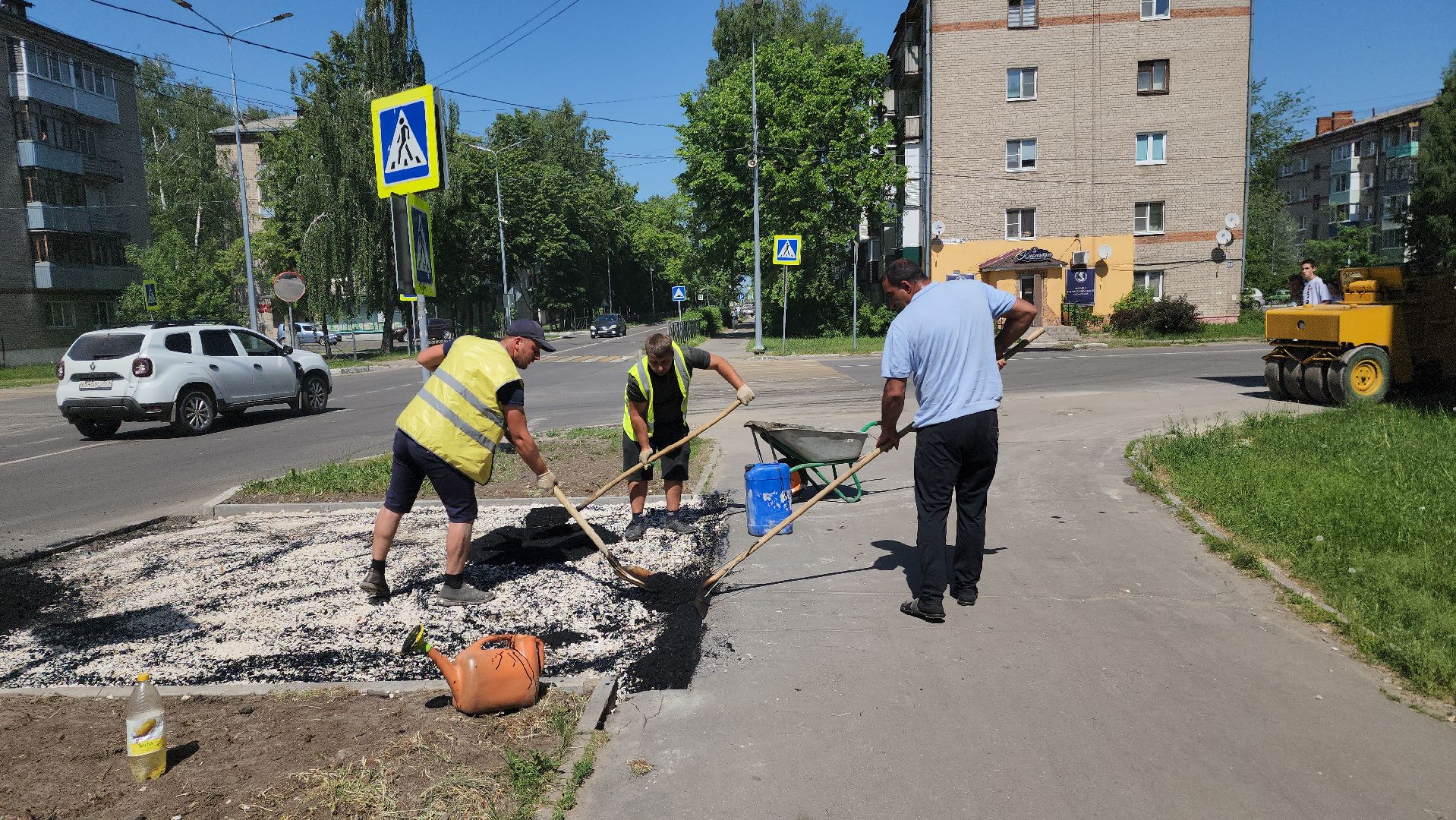 шатура, жкх, жкх подмосковье, новые пешеходные переходы, дороги,