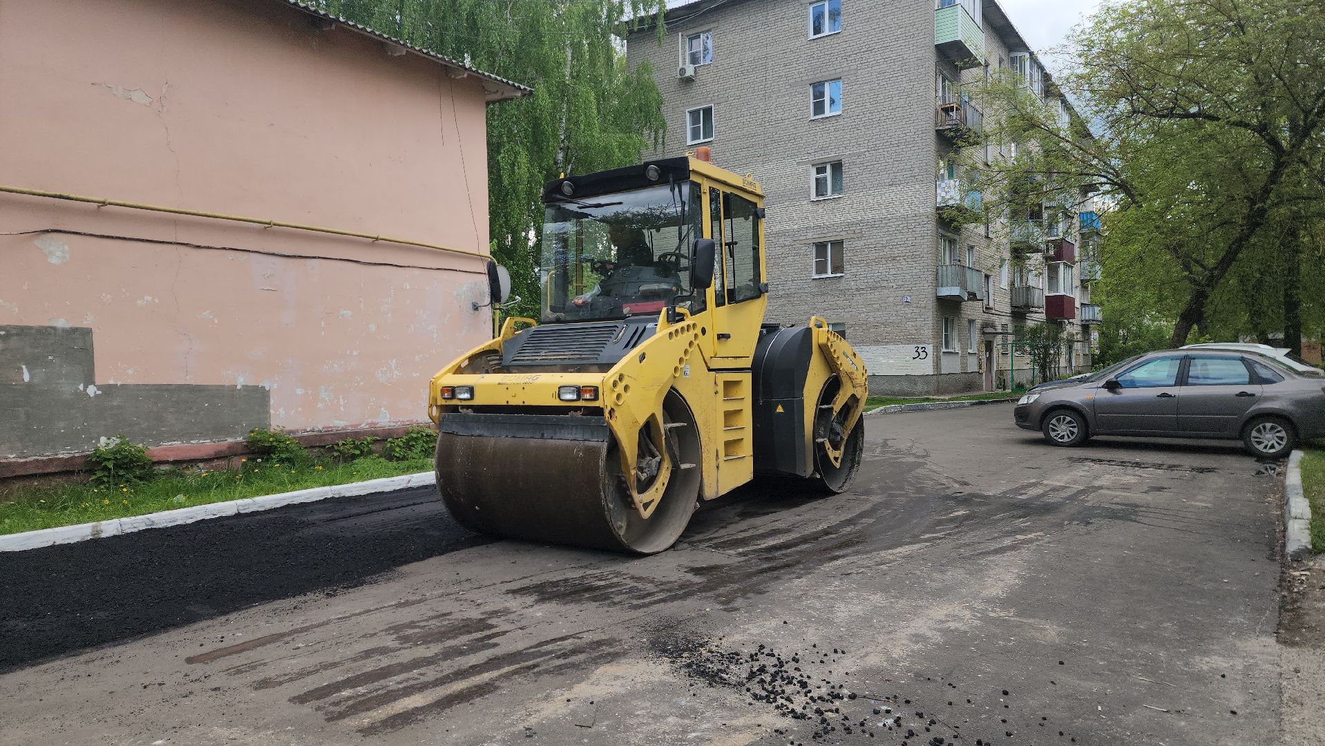 шатура, асфальтирование дворов дорог, жкх и благоустройство, жкх подмосковья, асфальтирование дорог,