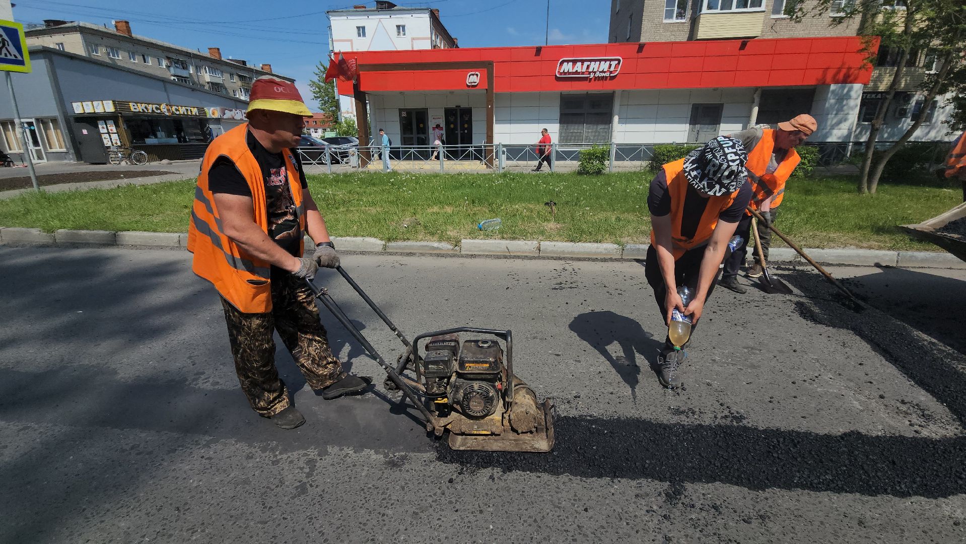 шатура, асфальтирование дворов дорог, жкх и благоустройство, жкх подмосковья, асфальтирование дорог,