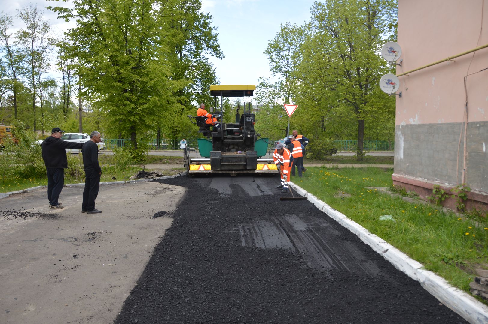 шатура, асфальтирование дворов дорог, жкх и благоустройство, жкх подмосковья, асфальтирование дорог,
