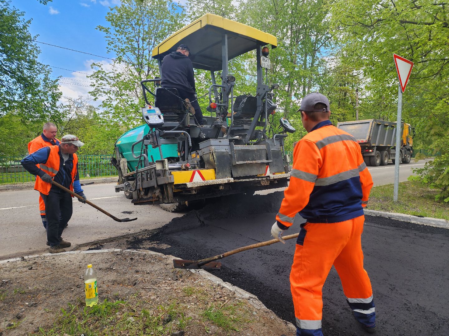 шатура, асфальтирование дворов дорог, жкх и благоустройство, жкх подмосковья, асфальтирование дорог,
