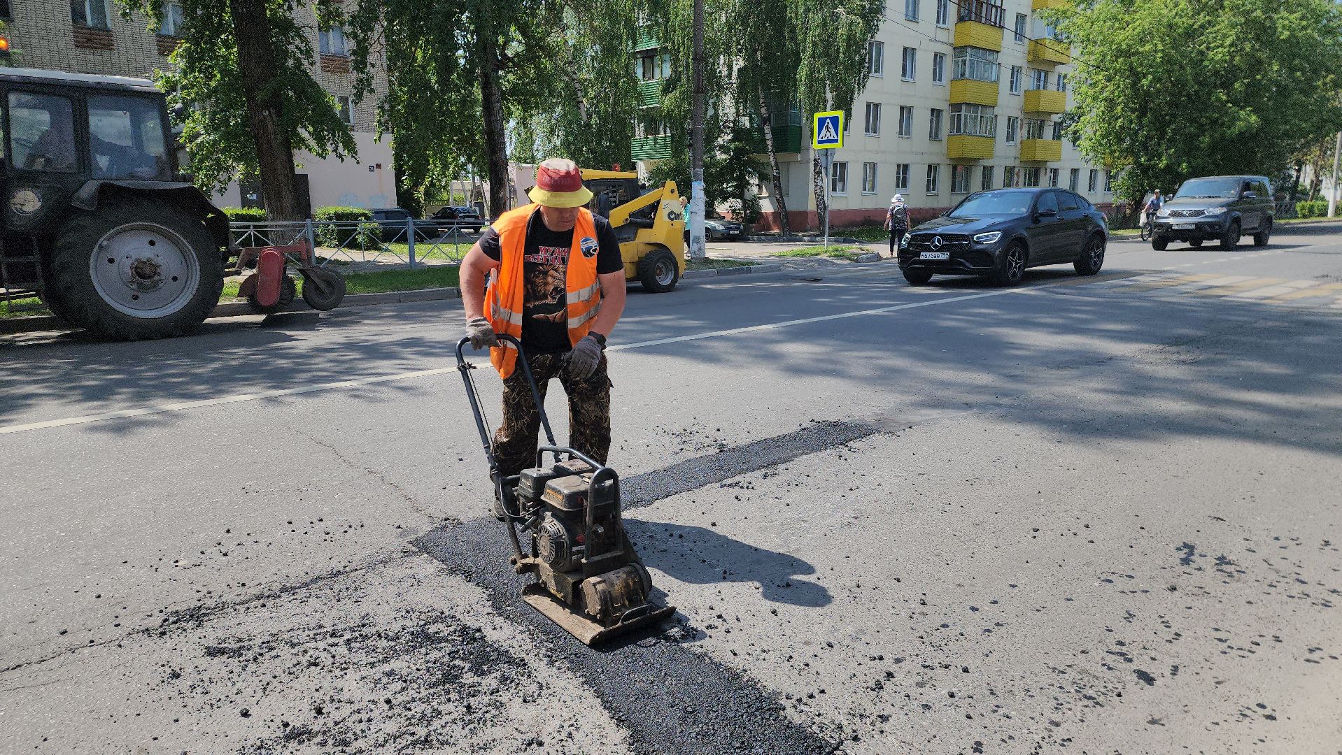 шатура, асфальтирование дворов дорог, жкх и благоустройство, жкх подмосковья, асфальтирование дорог,