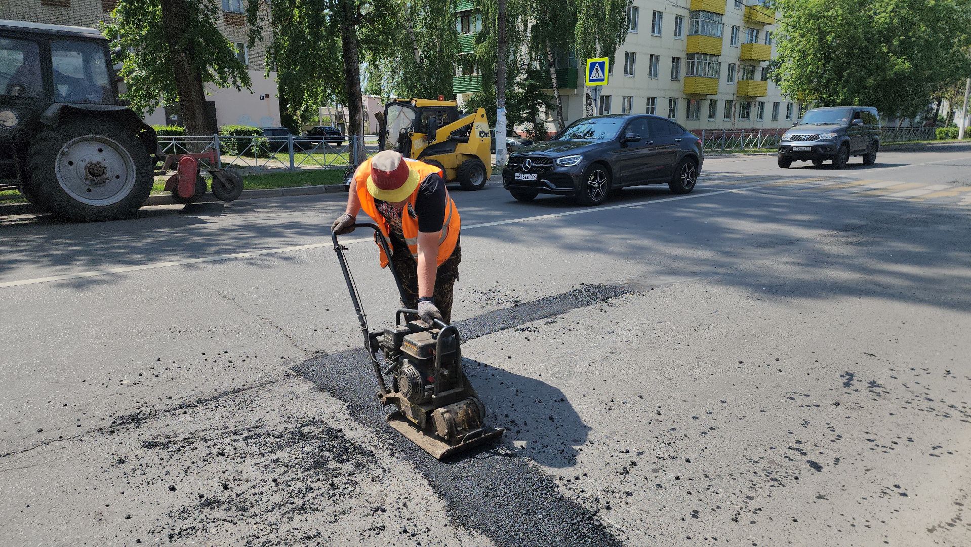 шатура, асфальтирование дворов дорог, жкх и благоустройство, жкх подмосковья, асфальтирование дорог,