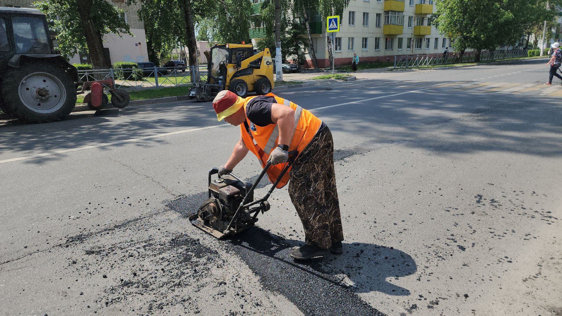 шатура, асфальтирование дворов дорог, жкх и благоустройство, жкх подмосковья, асфальтирование дорог,
