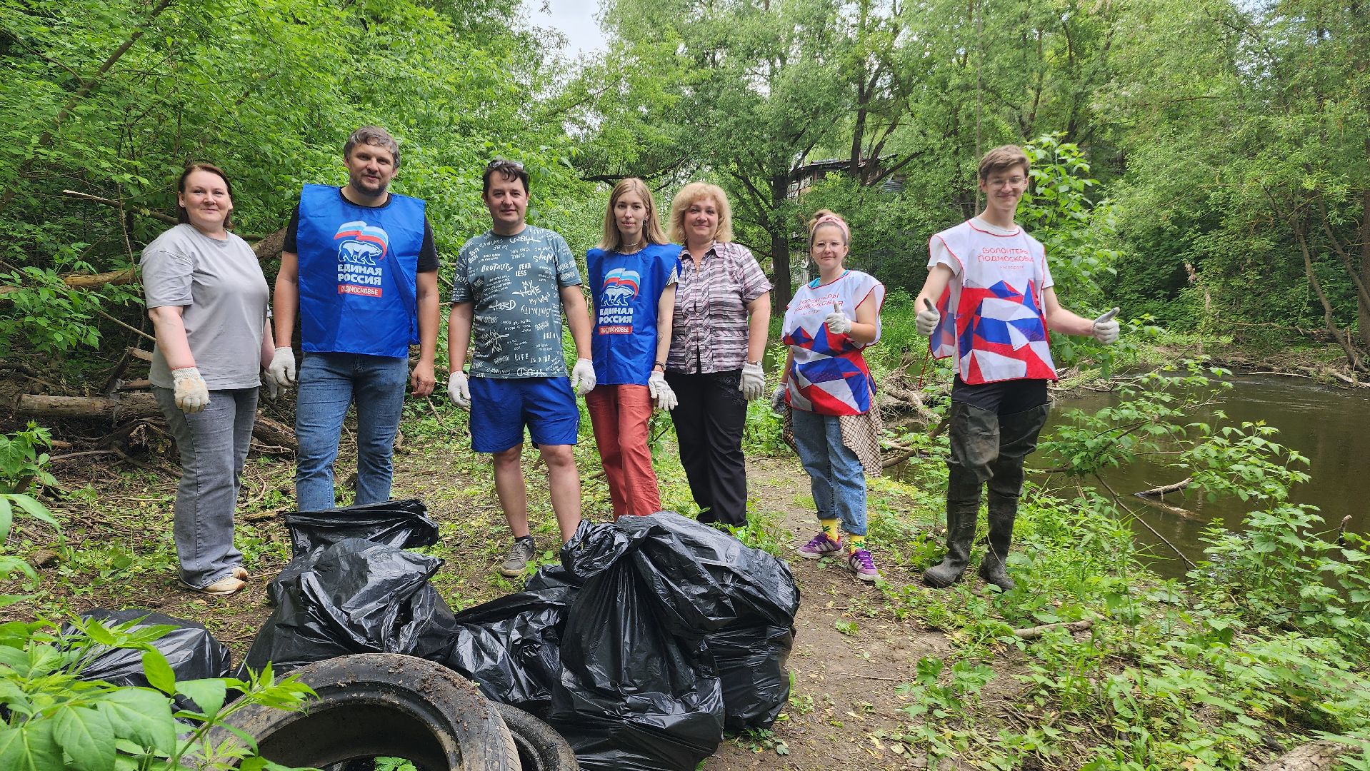 Домодедово, Подмосковье, Экология, Окружающая среда, Очистка берега,