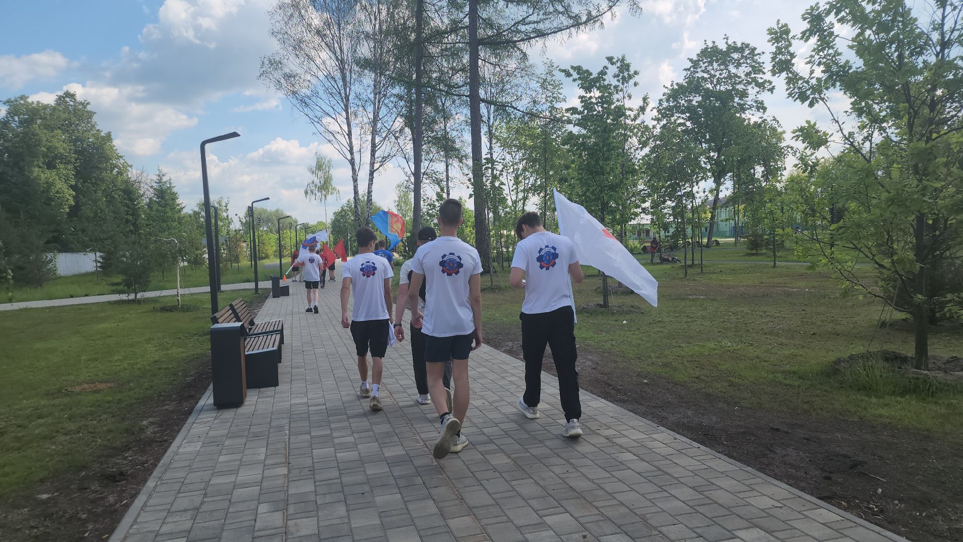 Павловский Посад, Городской округ Павловский Посад, движение первых, Бег, Акция, Студенты,