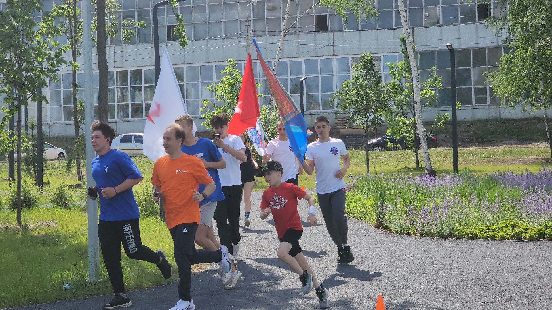 Павловский Посад, Городской округ Павловский Посад, движение первых, Бег, Акция, Студенты,