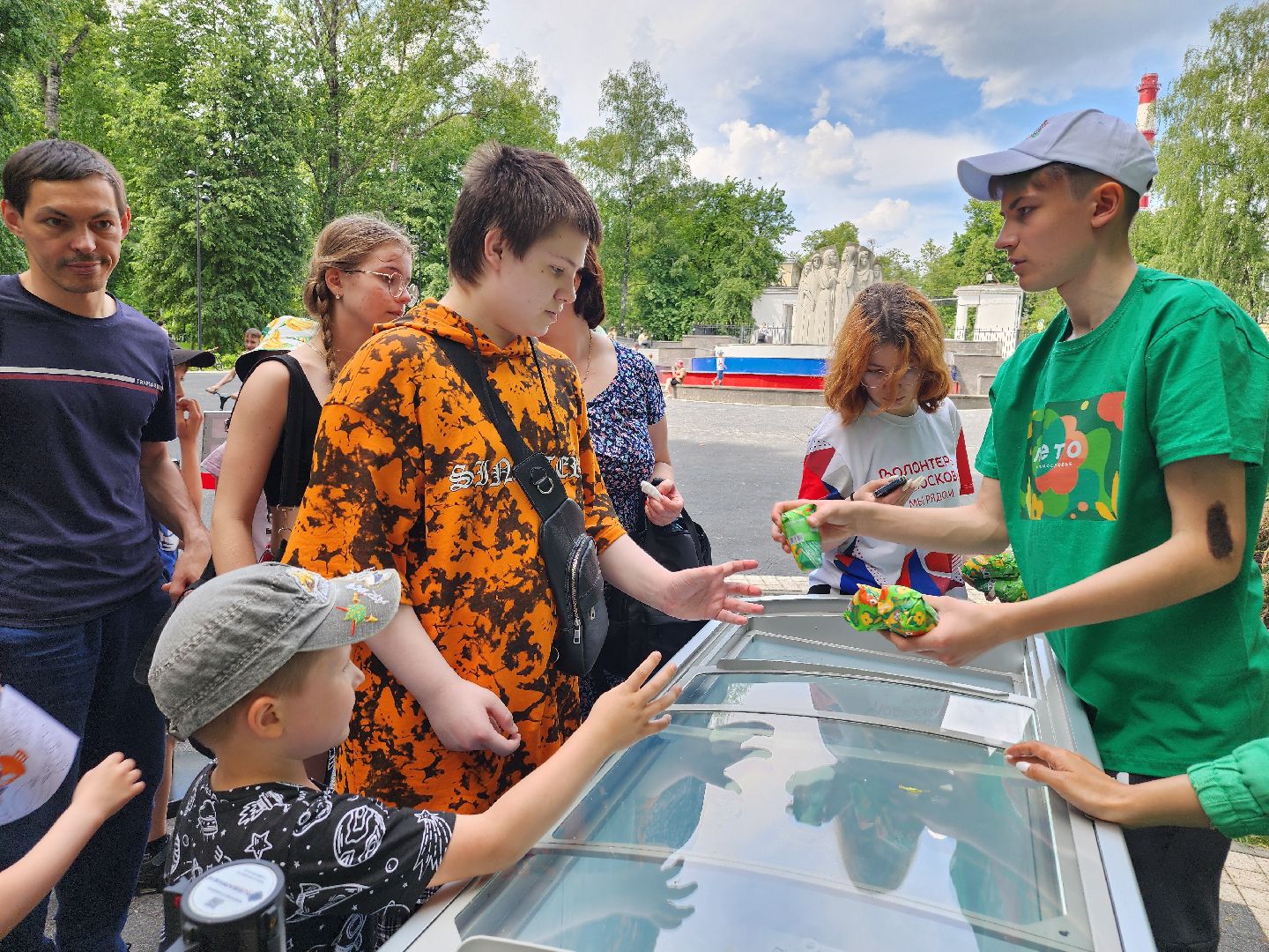 мороженое, день защиты детей, мытищи,