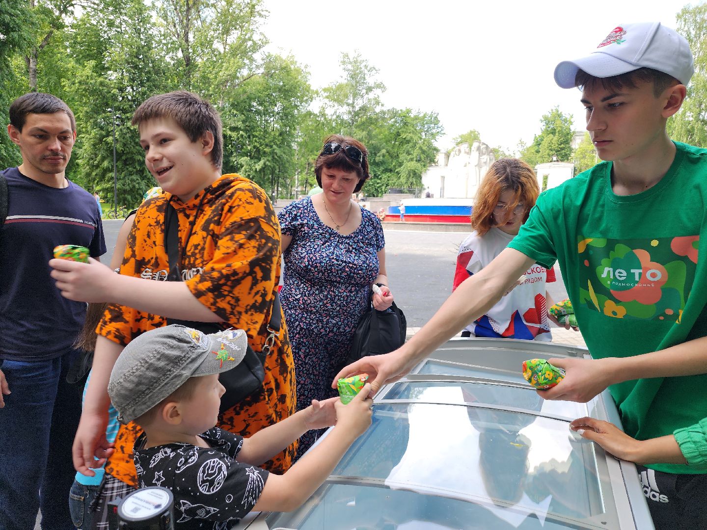 мороженое, день защиты детей, мытищи,