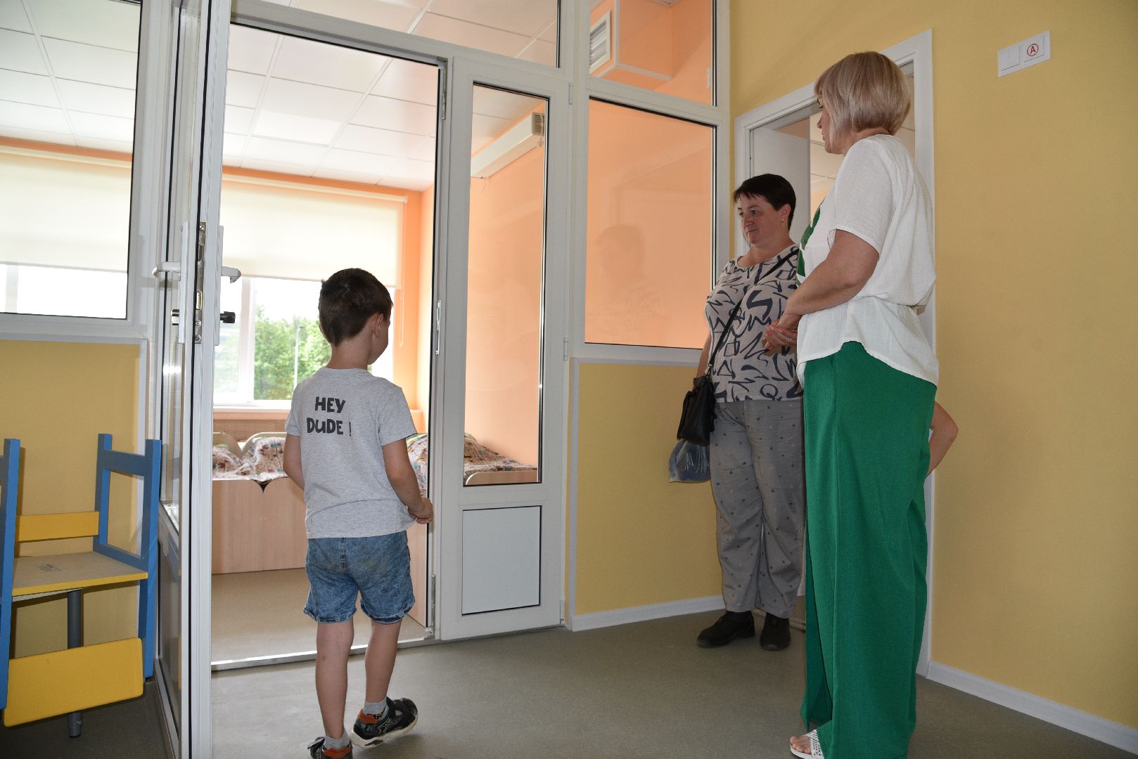 лотошино, детский сад, капитальный ремонт, капитальный ремонт детского сада, образование, дети, глава округа, глава муниципалитета,