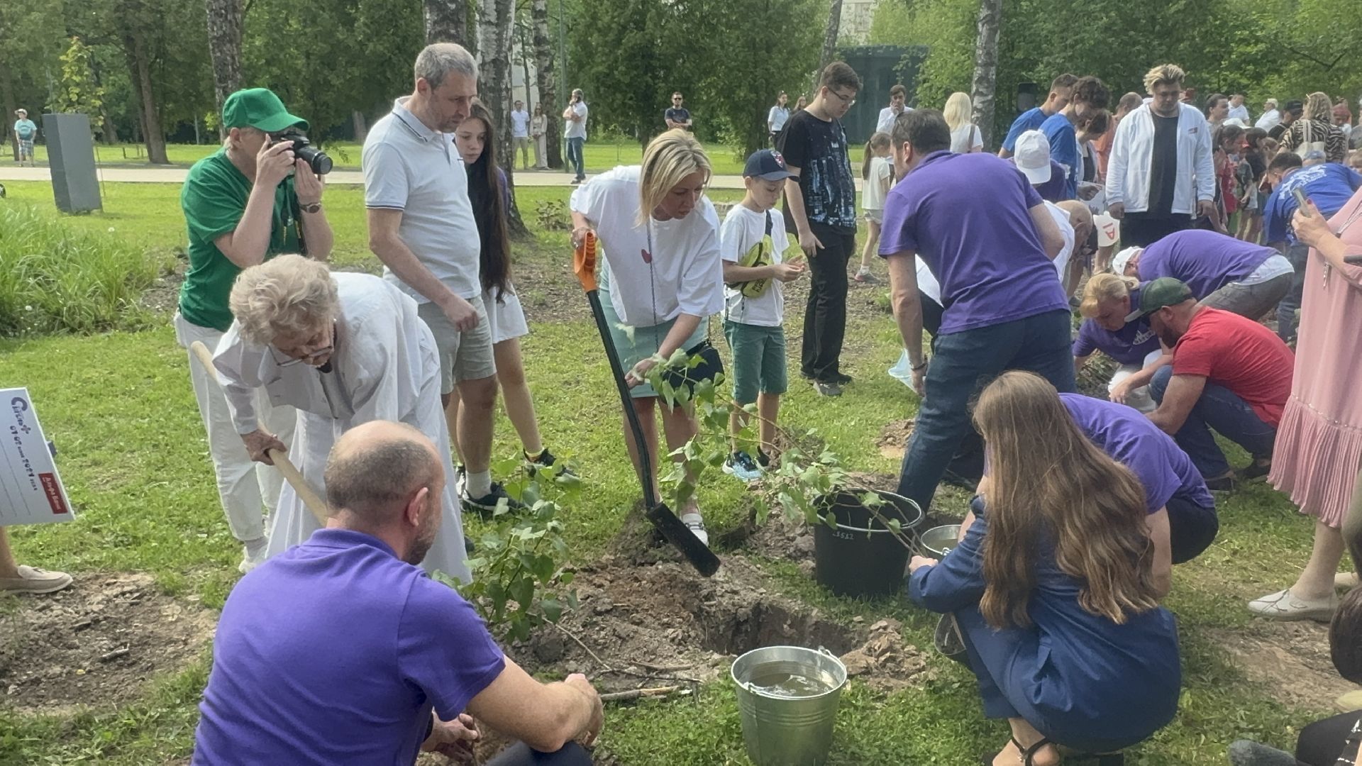 Солнечногорск, Фестиваль сирени, Высадка сирени, Мария Захарова, Праздник,