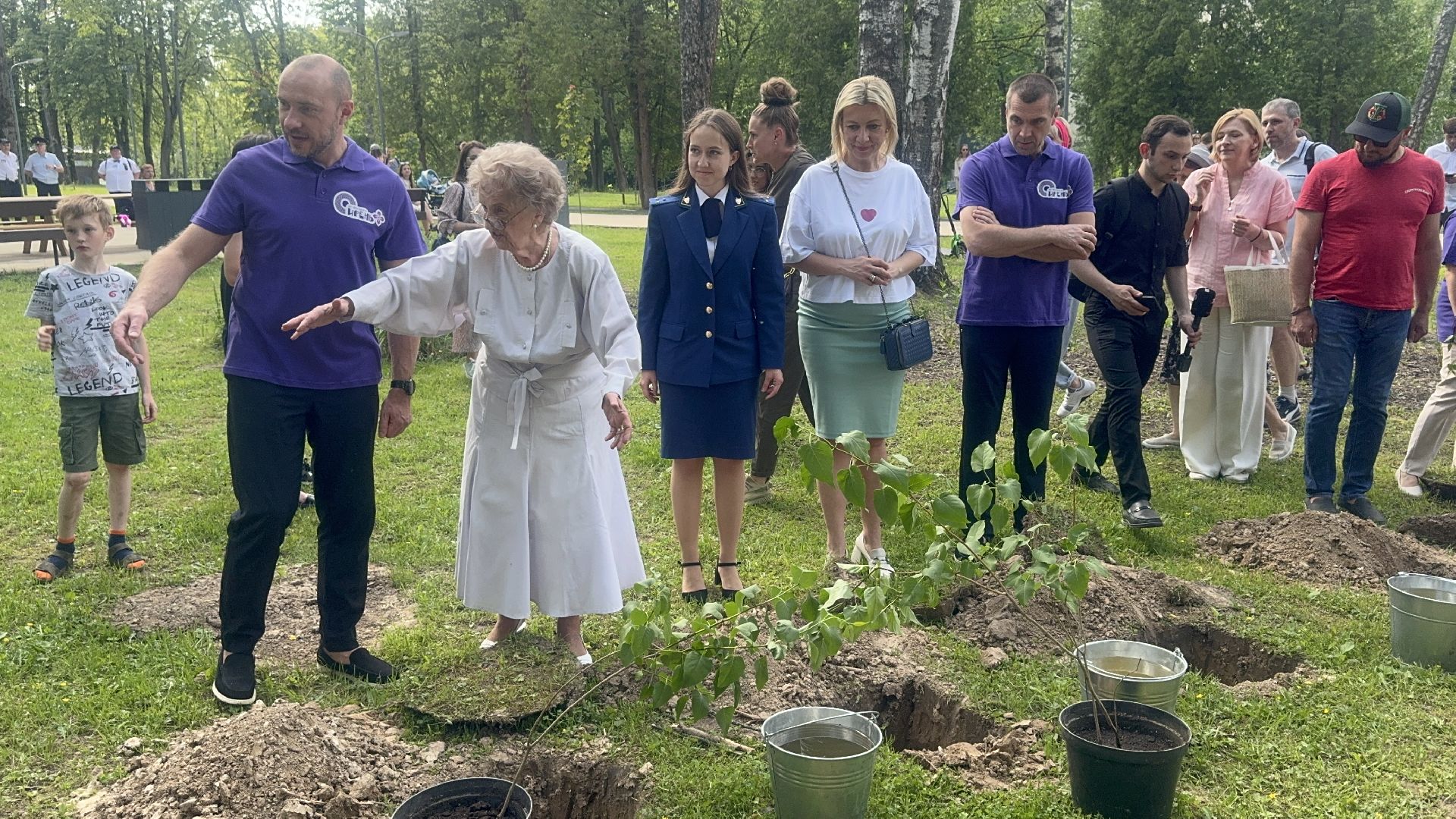 Солнечногорск, Фестиваль сирени, Высадка сирени, Мария Захарова, Праздник,