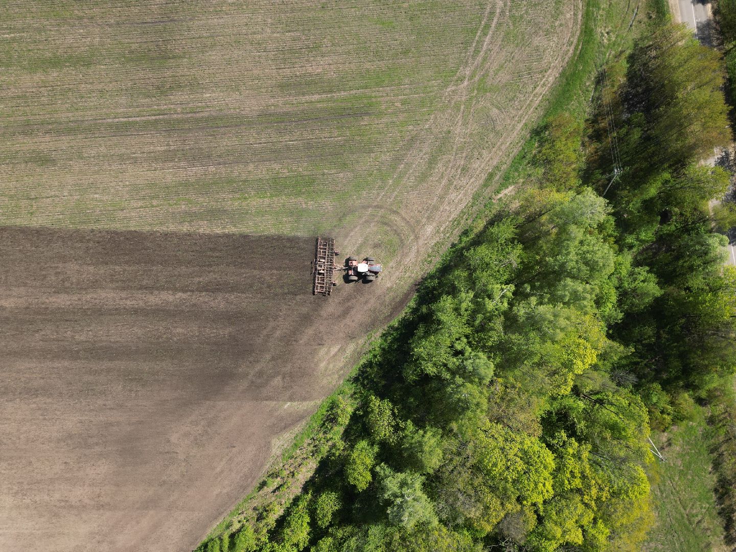 видео с коптера, серебряные пруды, посевная,
