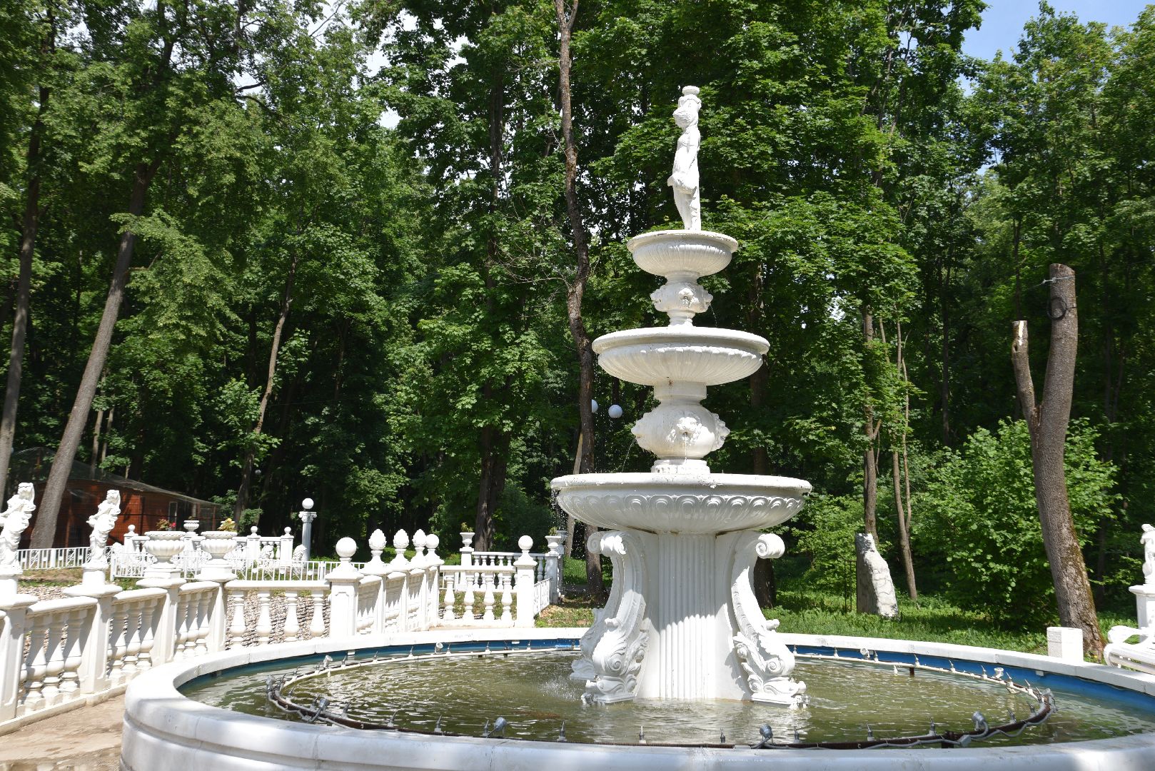 лотошино, лотошинский парк, день защиты детей, парки подмосковья, фонтан, дети,