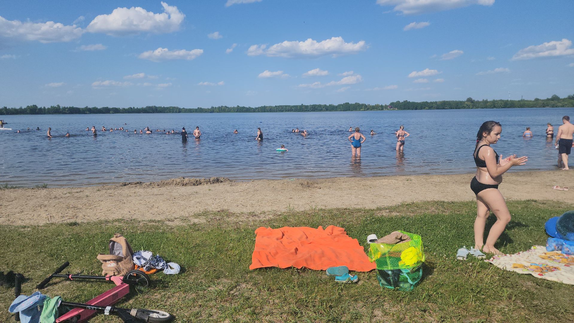 шатура, пляж, озеро Святое, отдых на природе, отдых у воды, отдых на озеро, пляжный отдых, пляжный сезон,