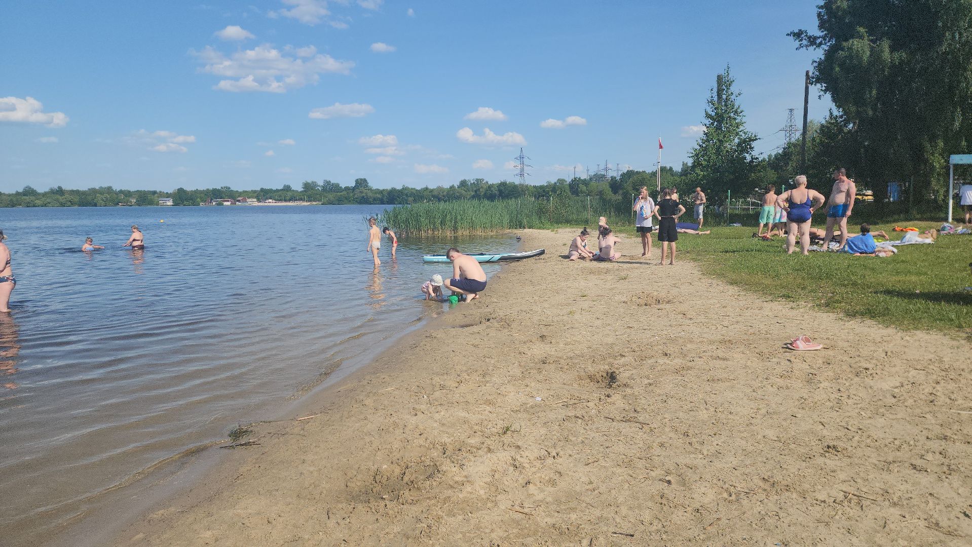 шатура, пляж, озеро Святое, отдых на природе, отдых у воды, отдых на озеро, пляжный отдых, пляжный сезон,