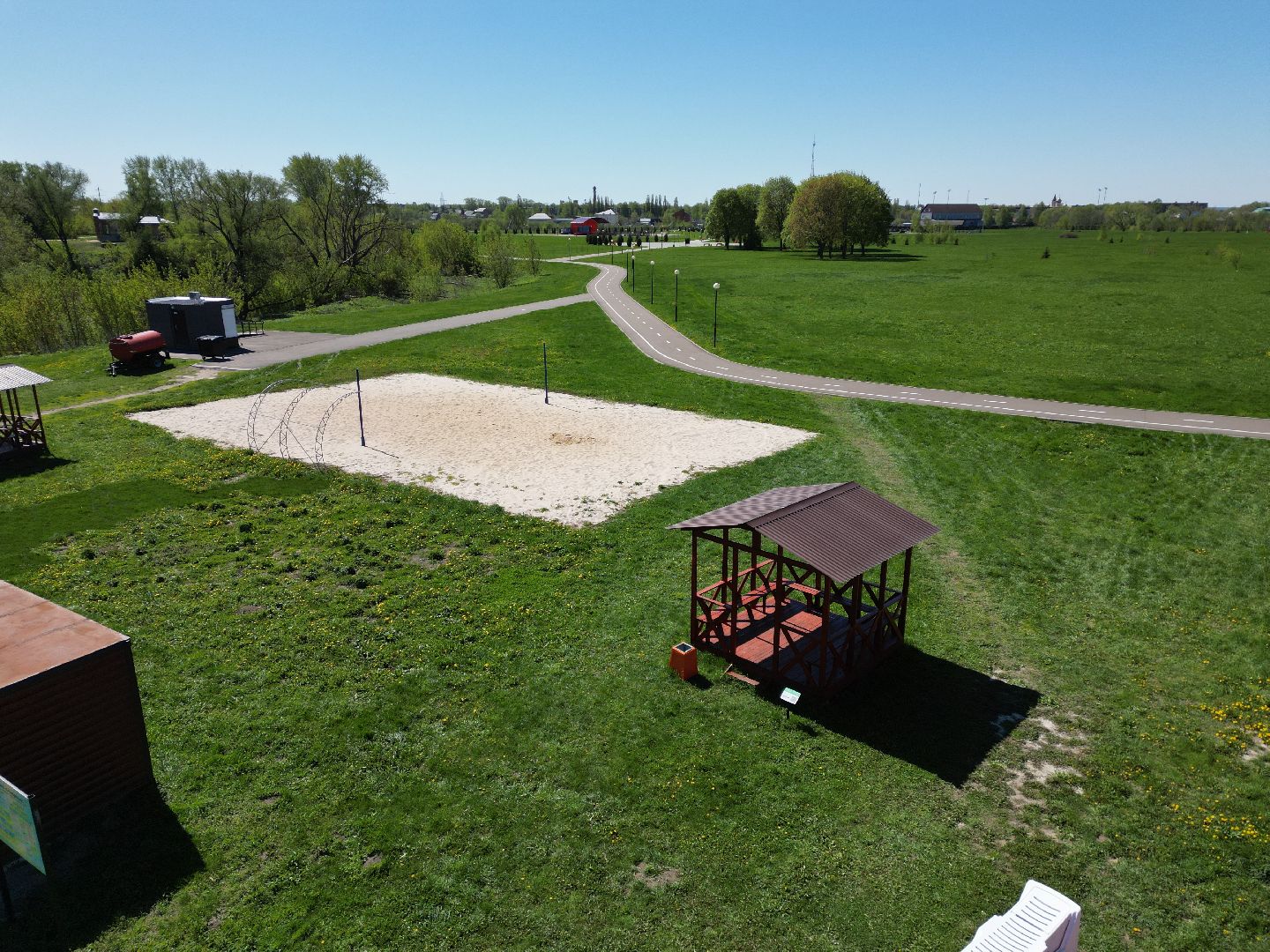 видео с коптера, серебряные пруды, парки, благоустройство,