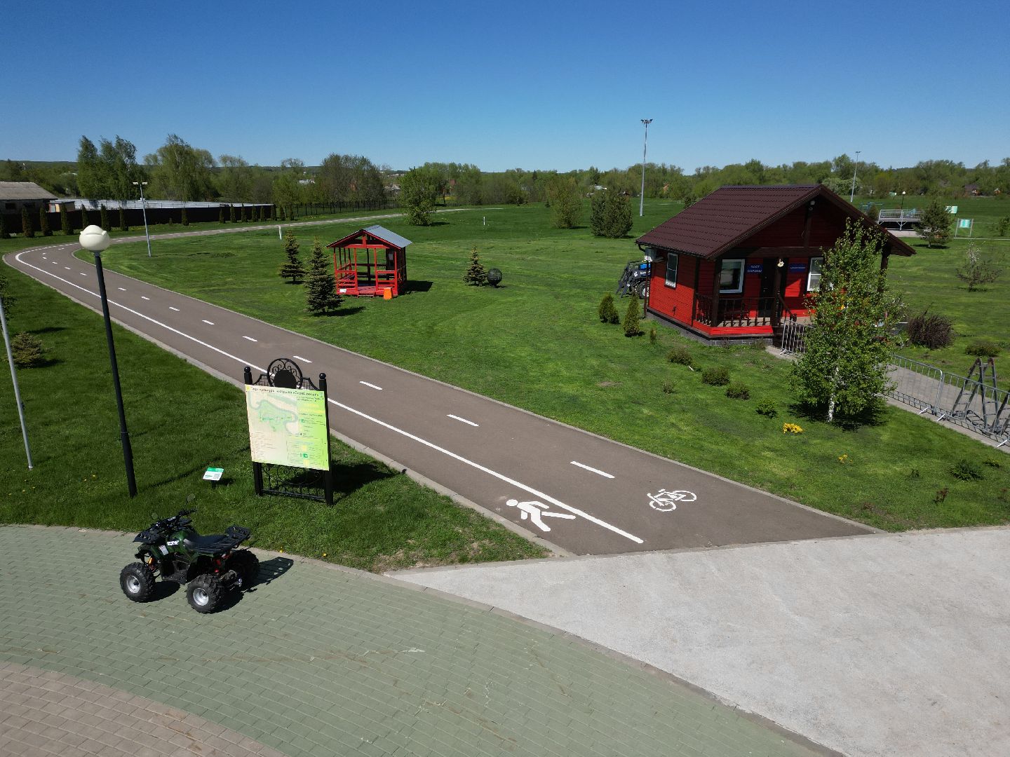 видео с коптера, серебряные пруды, парки, благоустройство,