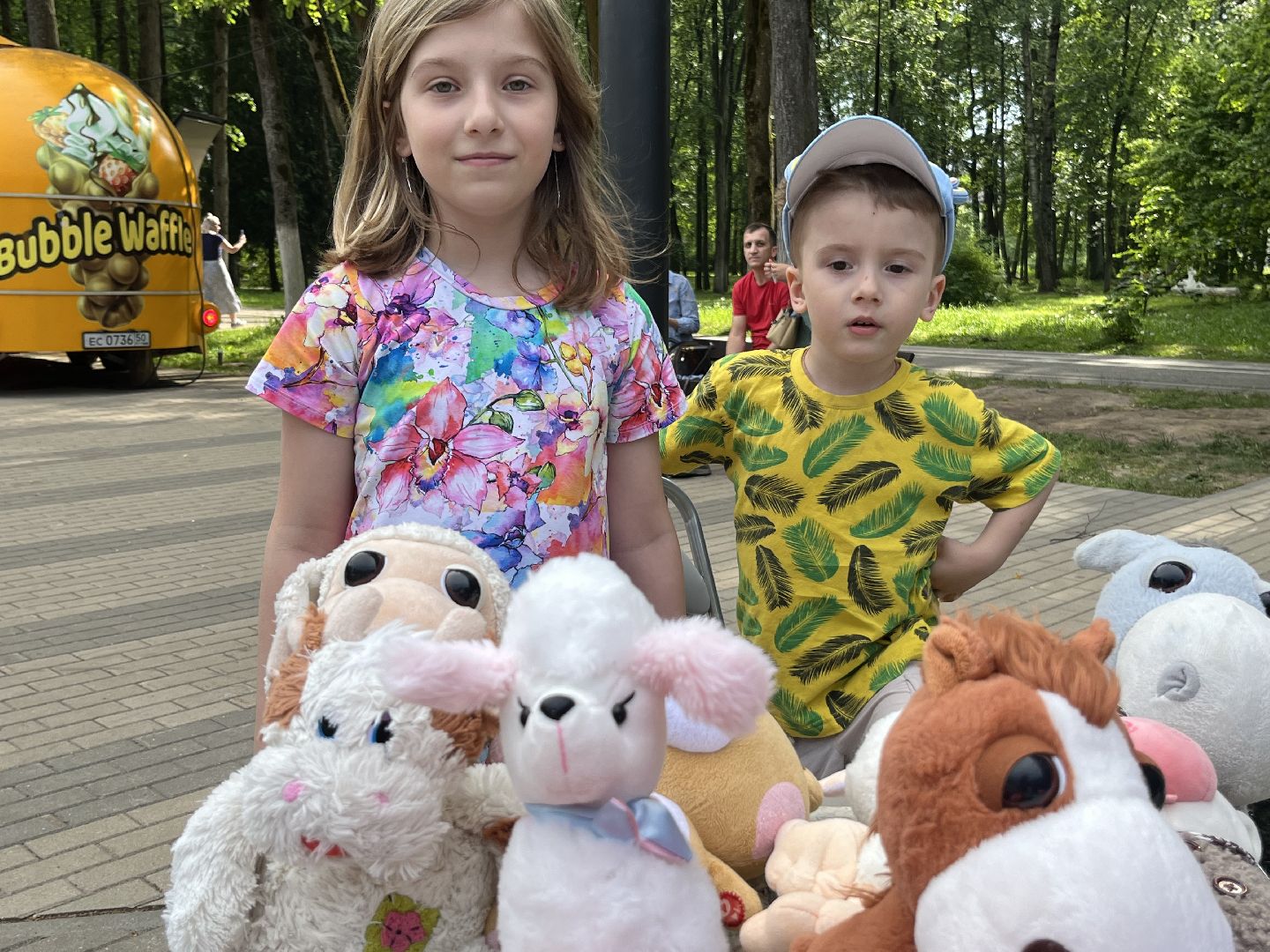 Наро-фоминск, наро-фоминский городской округ, Центральный парк Наро-Фоминска, детский маркет, юные предприниматели,