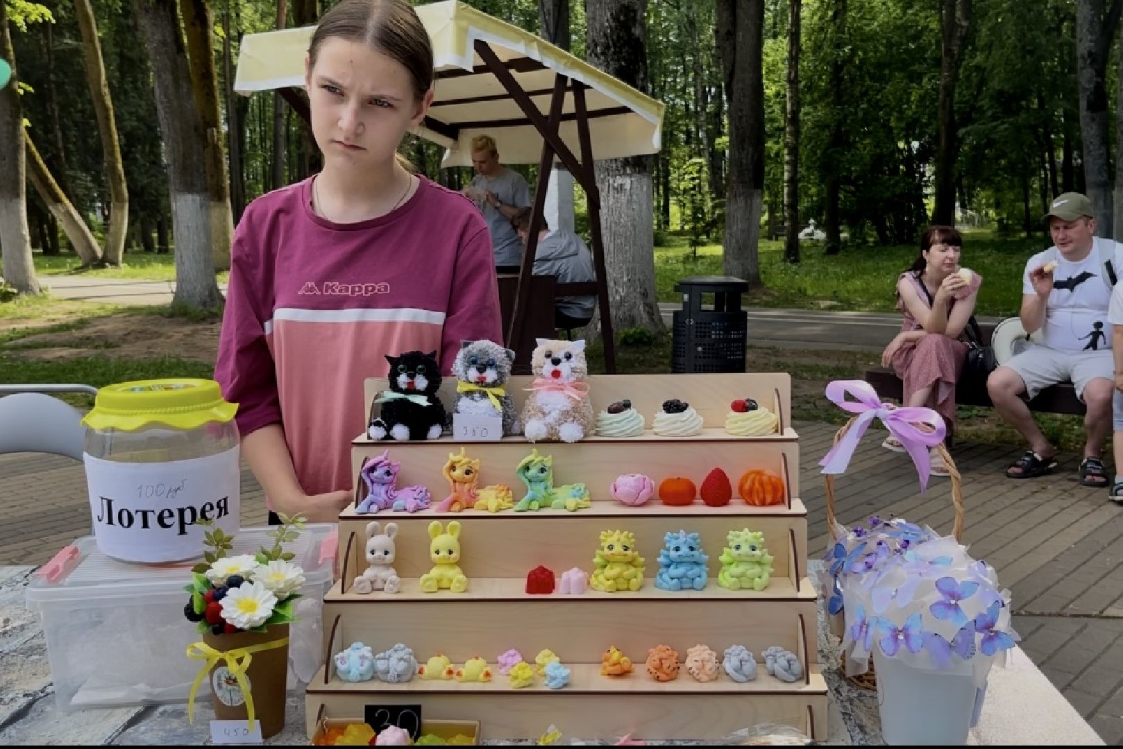 Наро-фоминск, наро-фоминский городской округ, Центральный парк Наро-Фоминска, детский маркет, юные предприниматели,