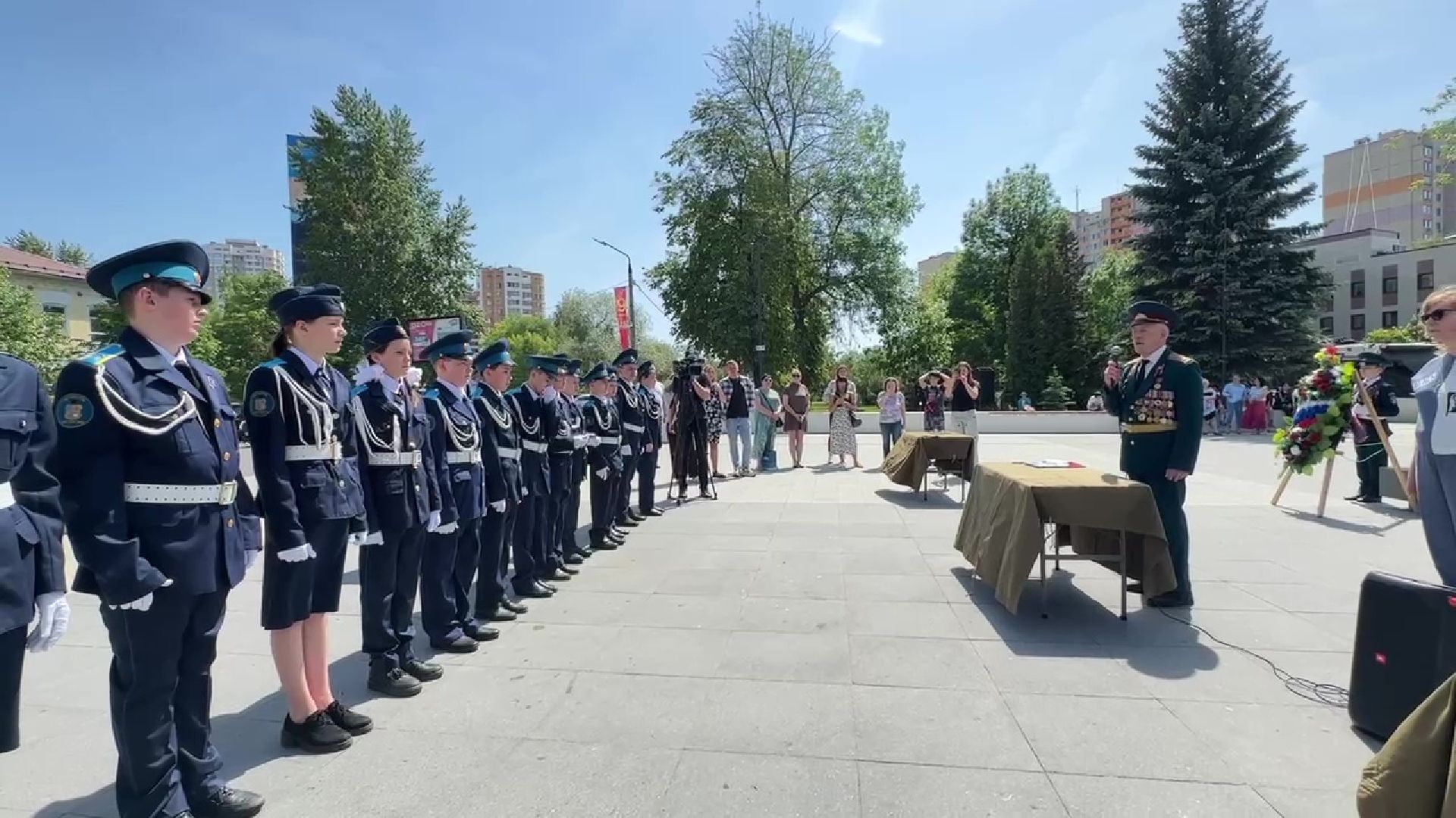 Реутов, кадеты, клятва, посвящение,