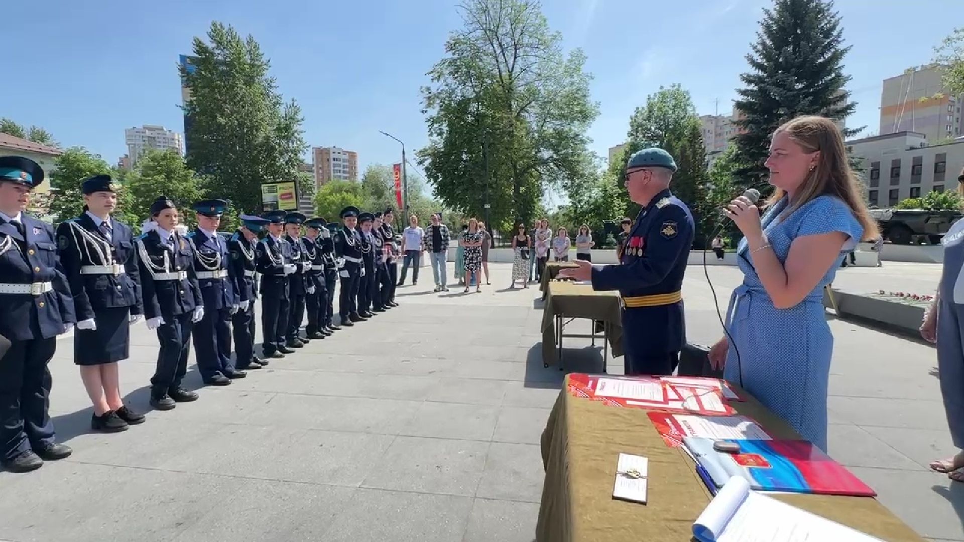 Реутов, кадеты, клятва, посвящение,