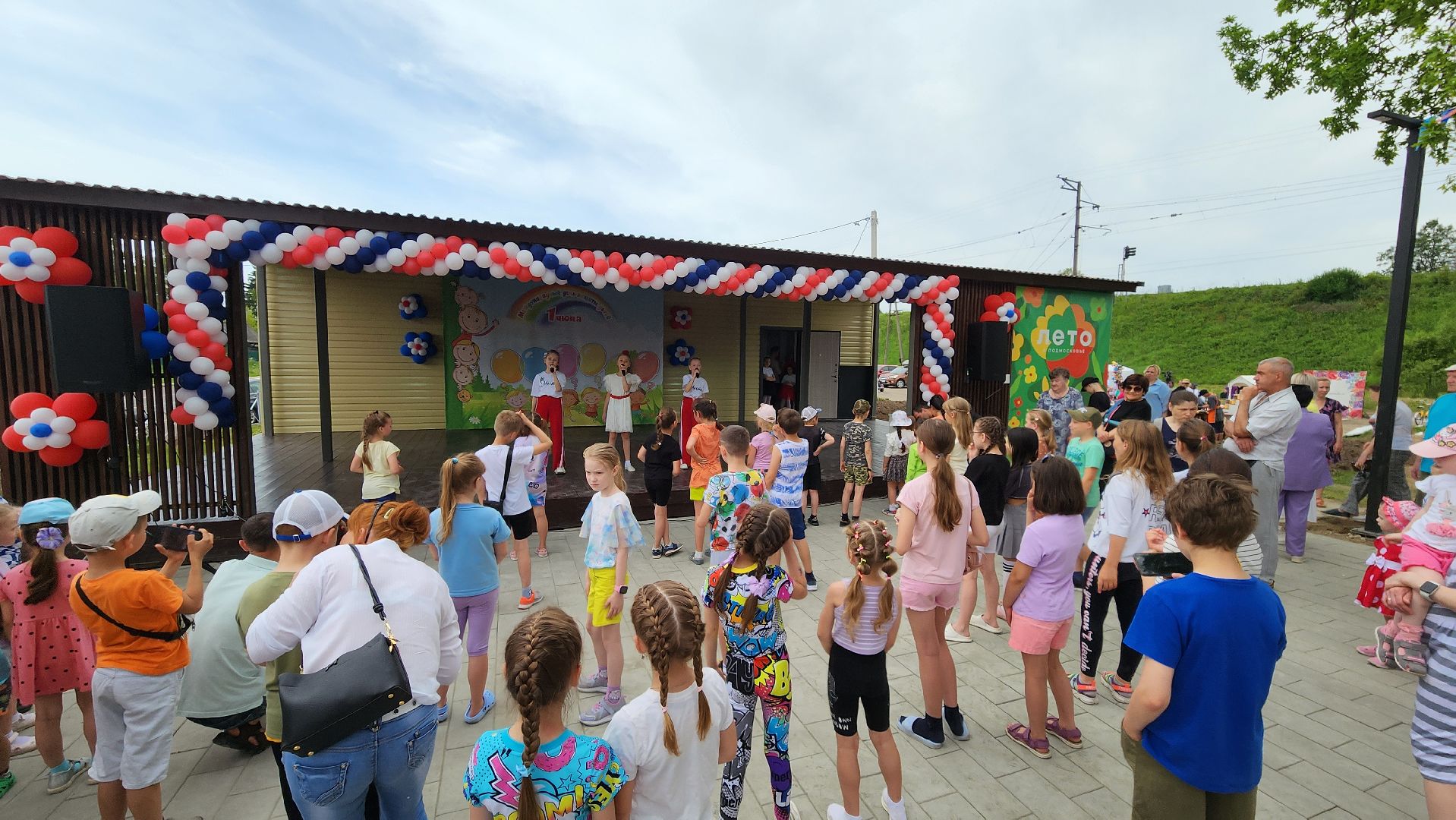 ступино, благоустройство 2024, открытие спортплощадки, спорт в подмосковье,