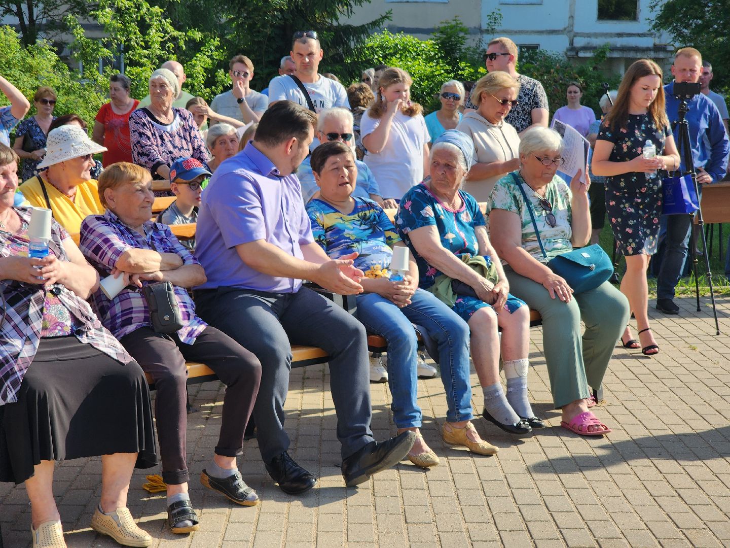 сквер, сквер Солнышко, колюбакино, благоустройство, реконструкция сквера, руза, рузский городской округ,