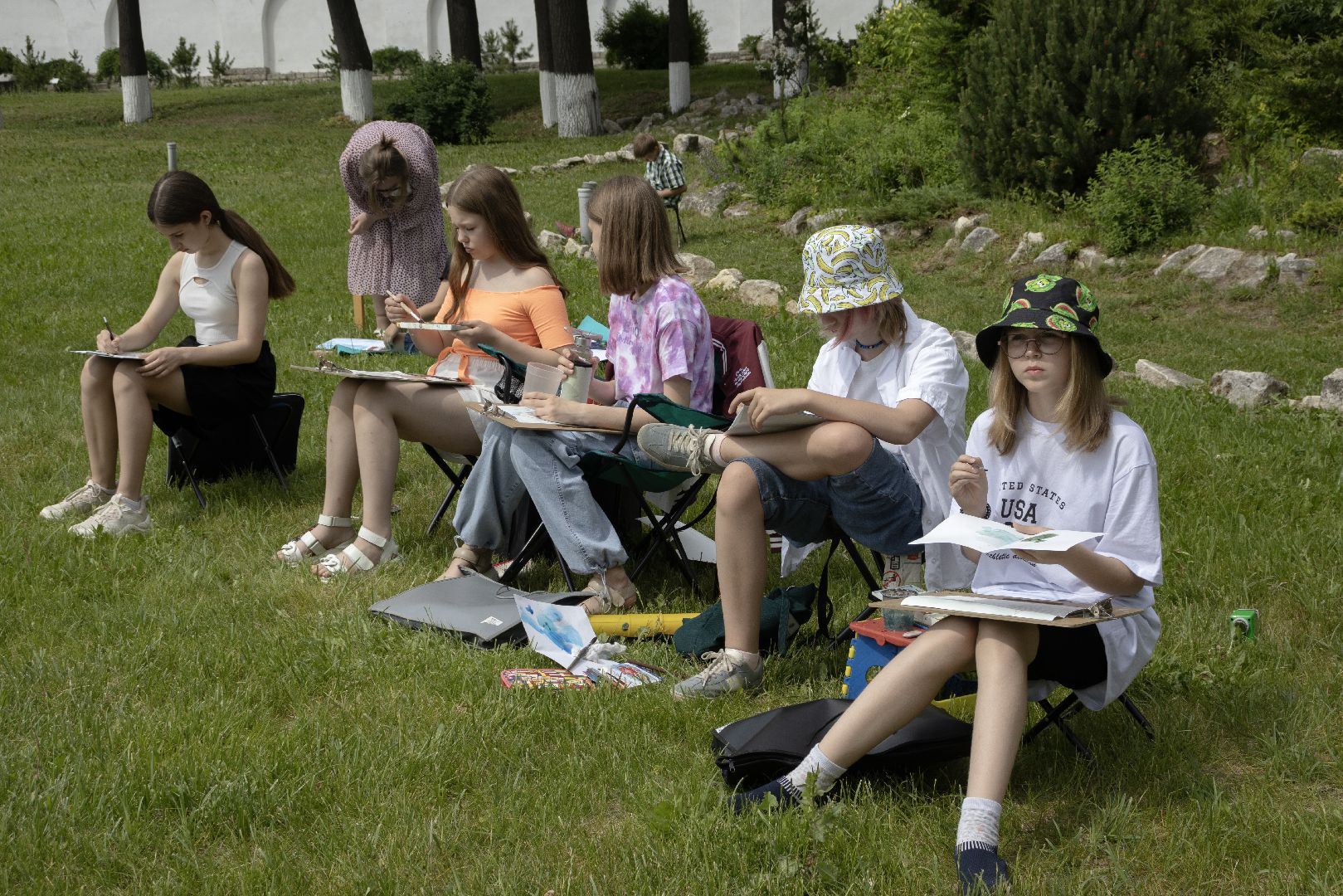 Людмила Лактюшина, дзержинский, пленэр,дши,