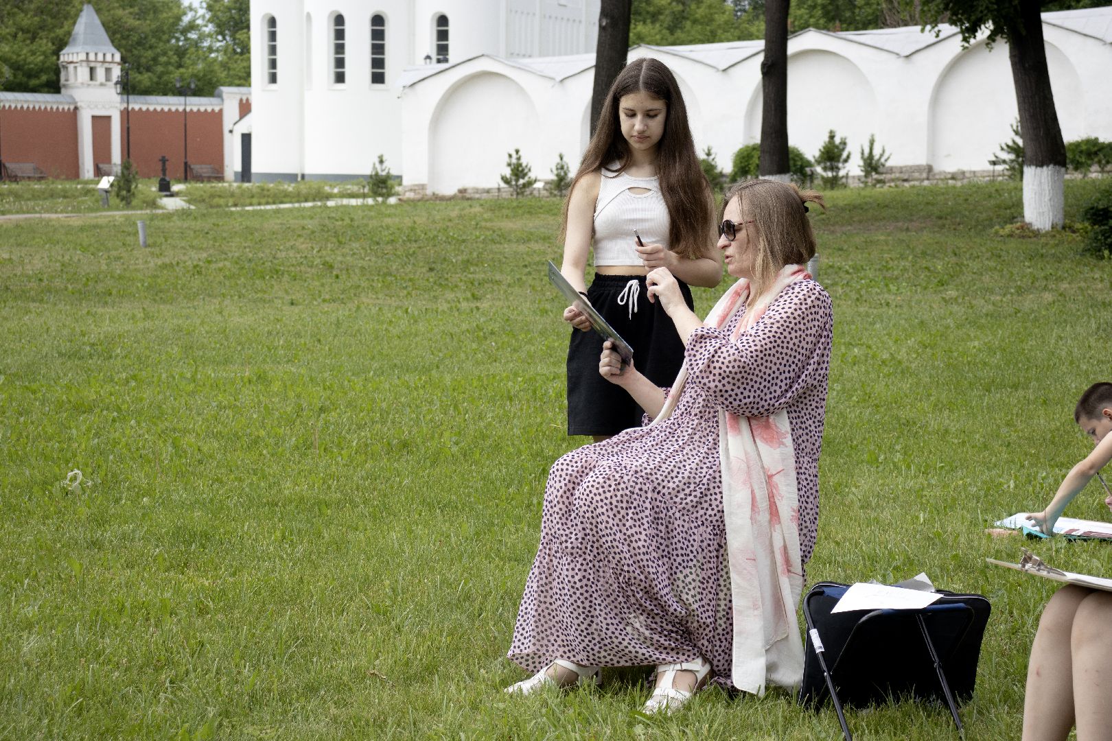 Людмила Лактюшина, дзержинский, пленэр,дши,